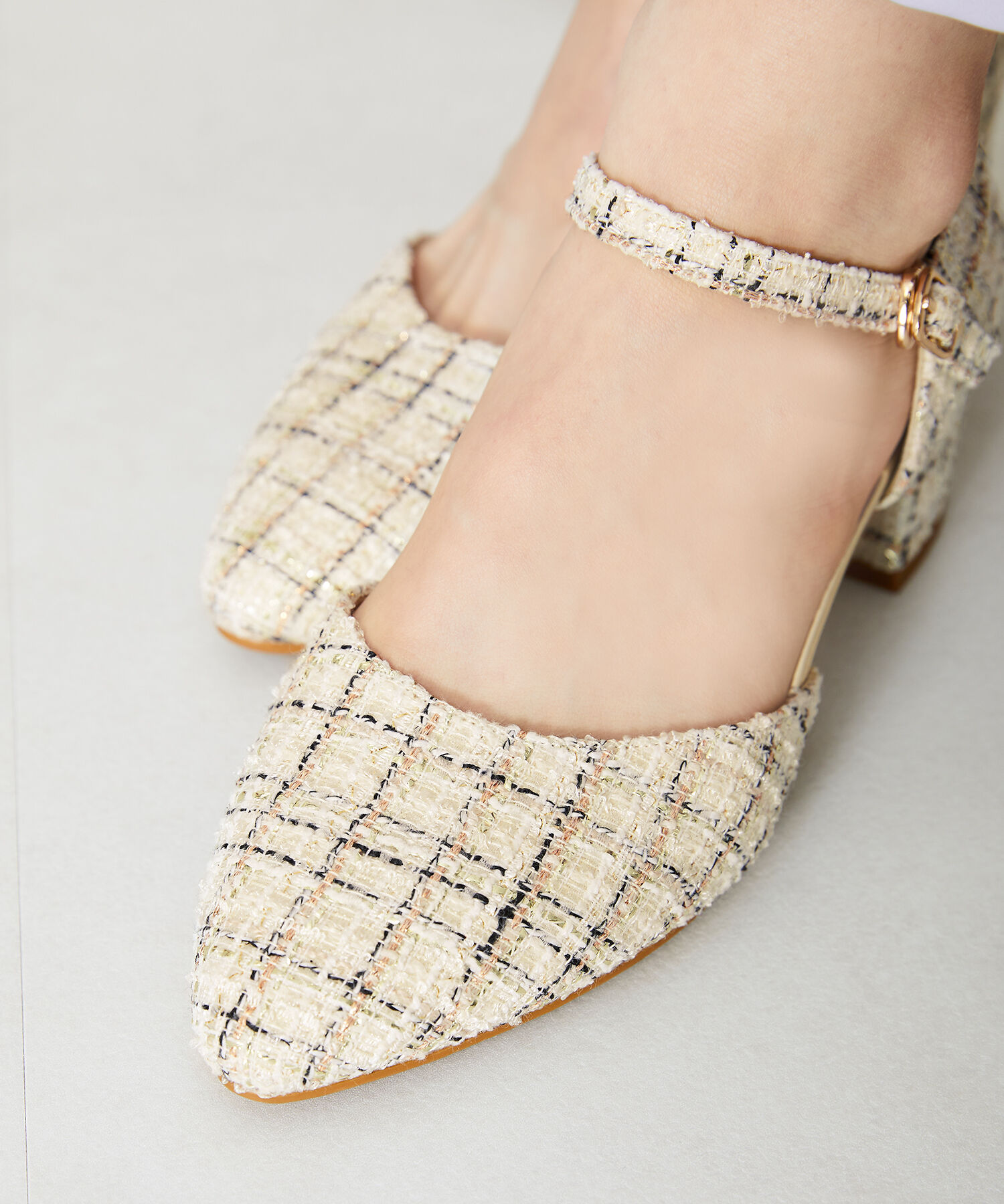 ORiental TRaffic「セパレートラインヒールパンプス/45101」|パンプス|