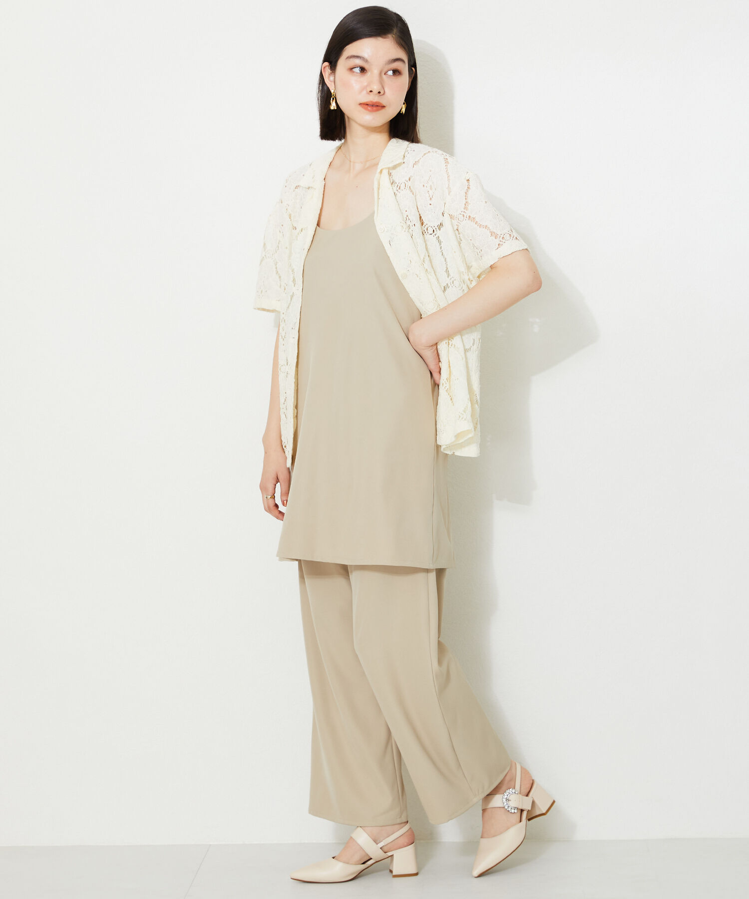 ORiental TRaffic「ビジューバックルストラップパンプス/41125」|パンプス|