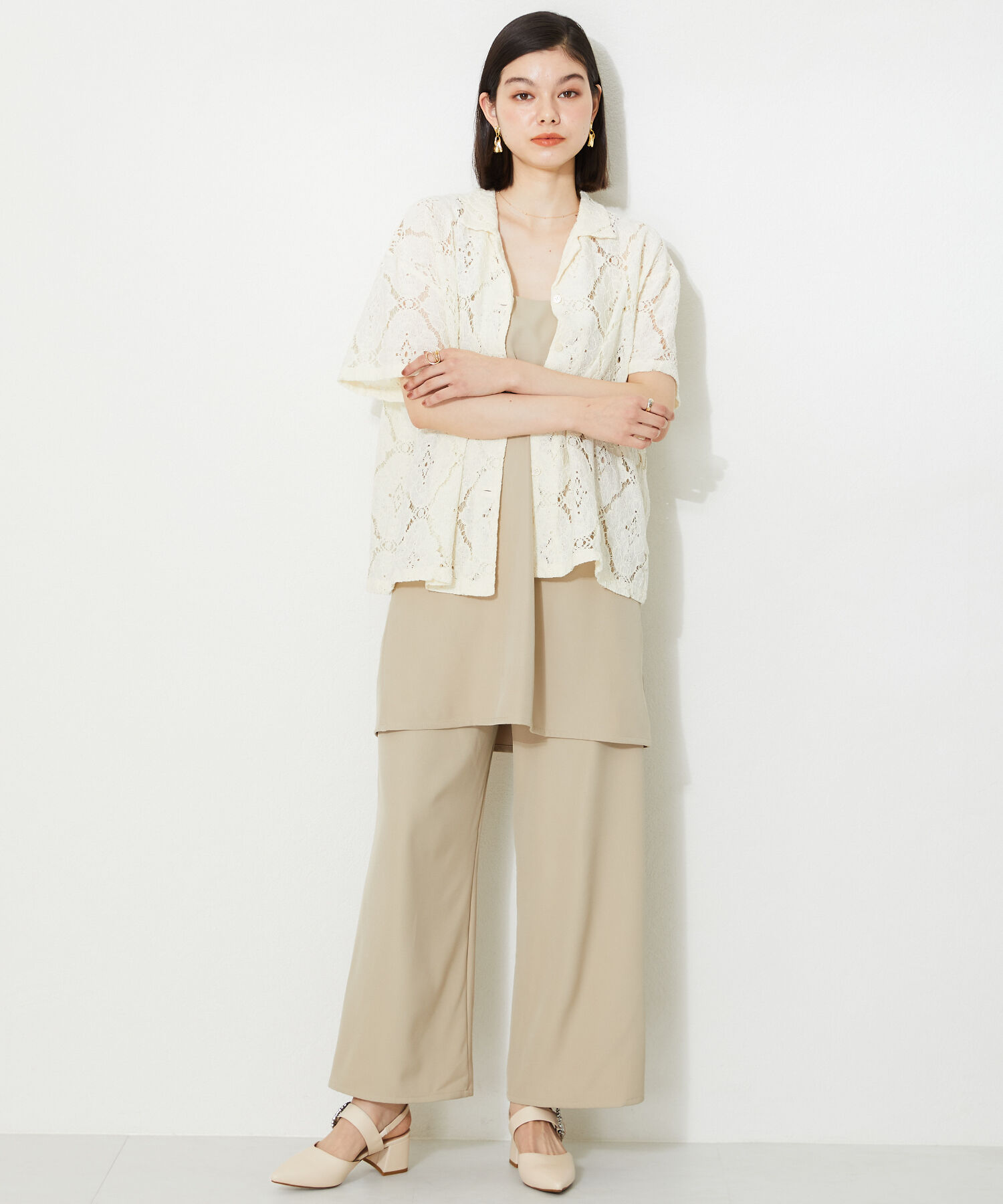 ORiental TRaffic「ビジューバックルストラップパンプス/41125」|パンプス|