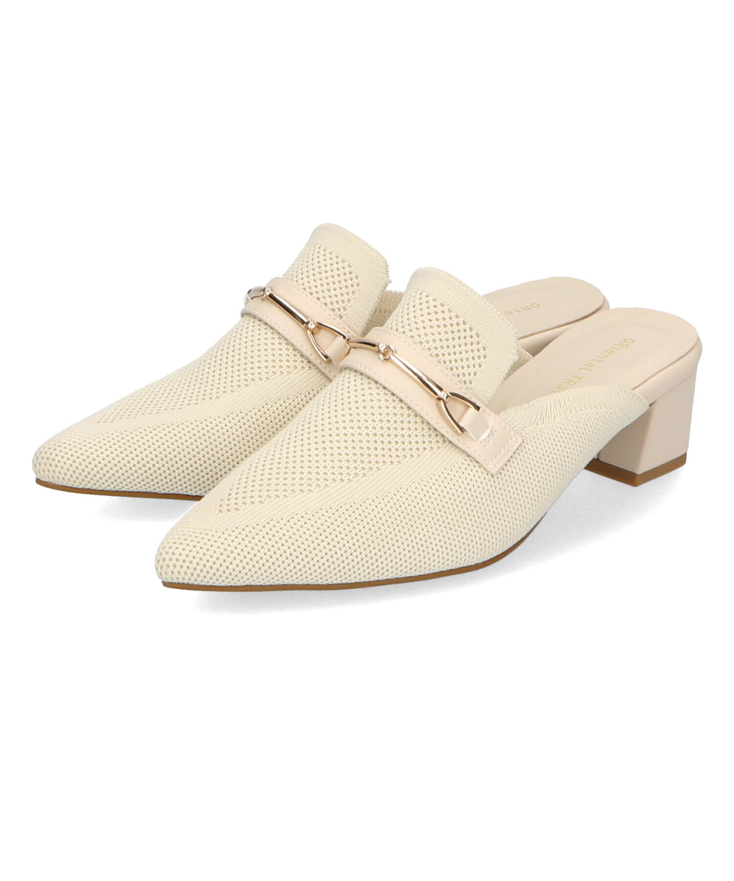 ORiental TRaffic「ローファーデザインニットミュール/45102」|パンプス|