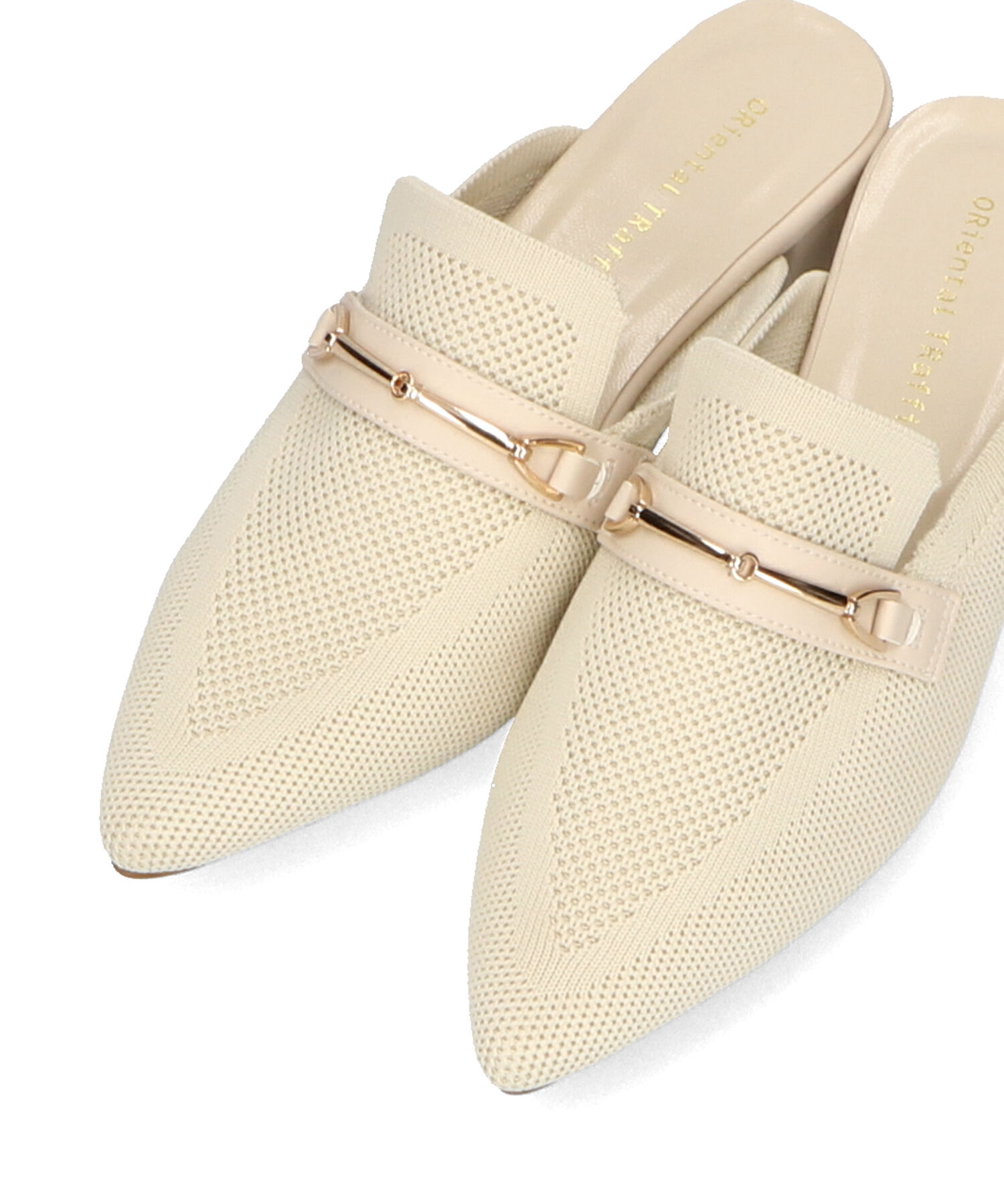 ORiental TRaffic「ローファーデザインニットミュール/45102」|パンプス|