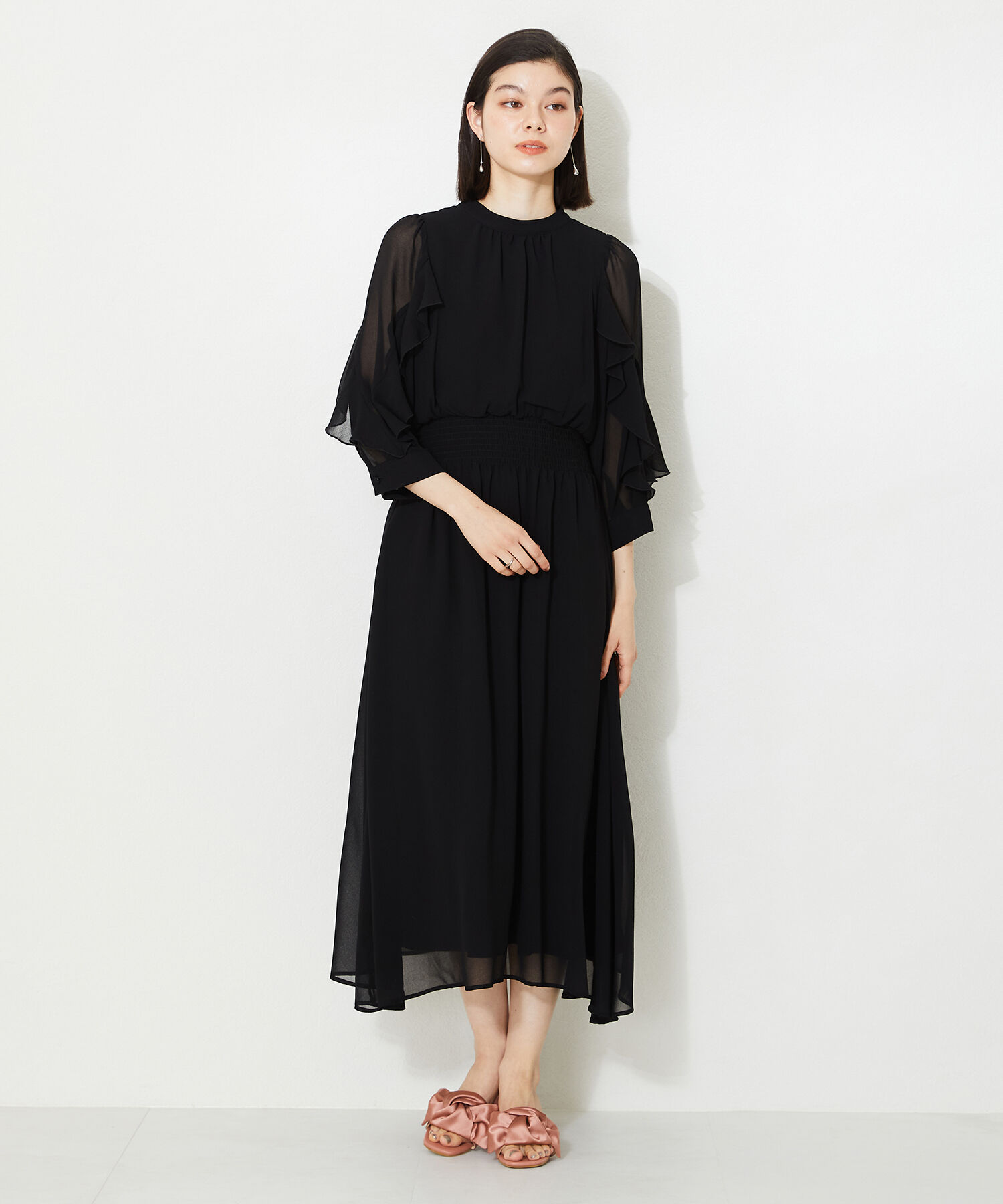 ORiental TRaffic「ビッグリボンモチーフミュール/41227」|サンダル|