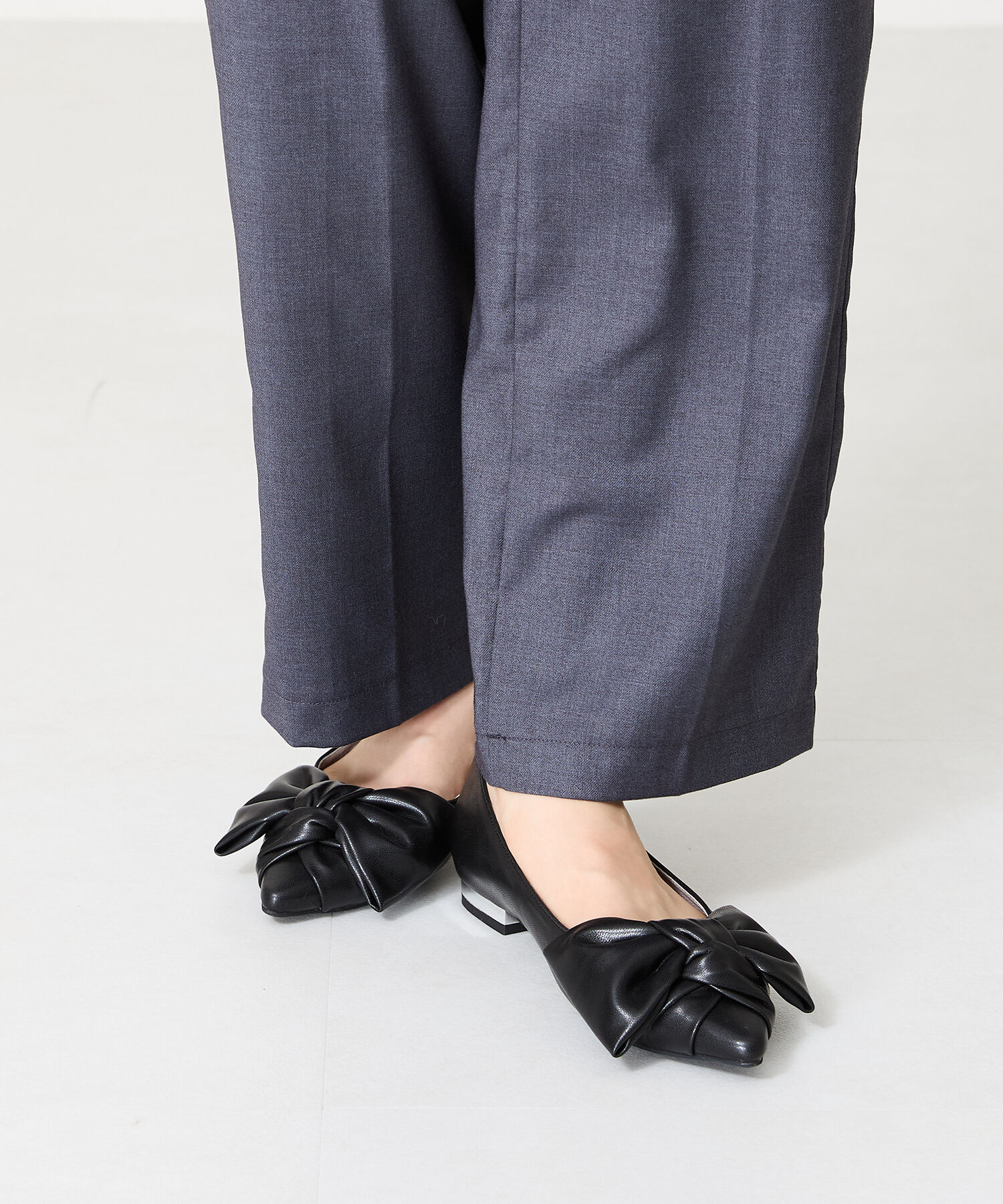 ORiental TRaffic「ビッグリボン フラット パンプス /41302 」|パンプス|