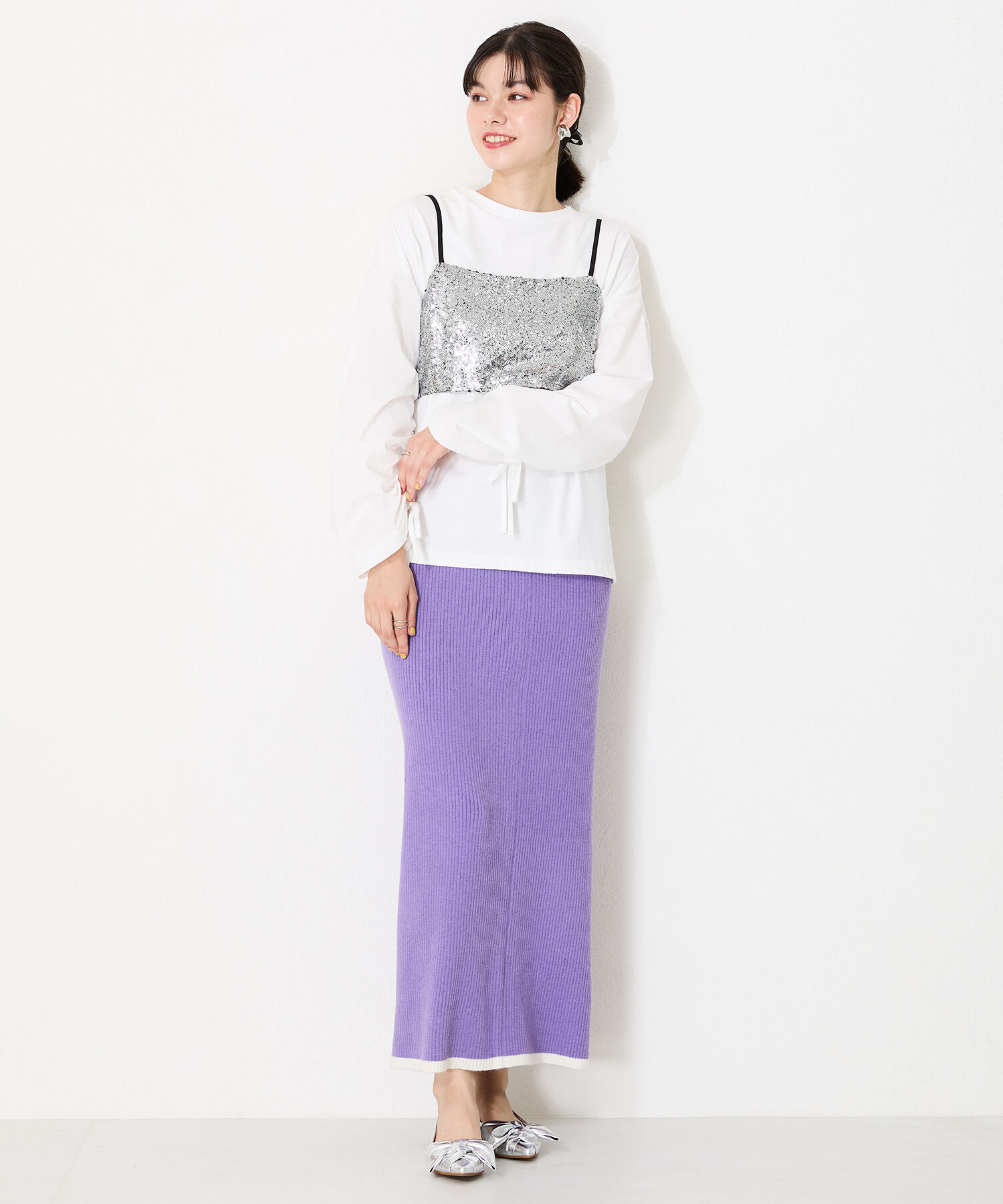 ORiental TRaffic「ビッグリボン フラット パンプス /41302 」|パンプス|