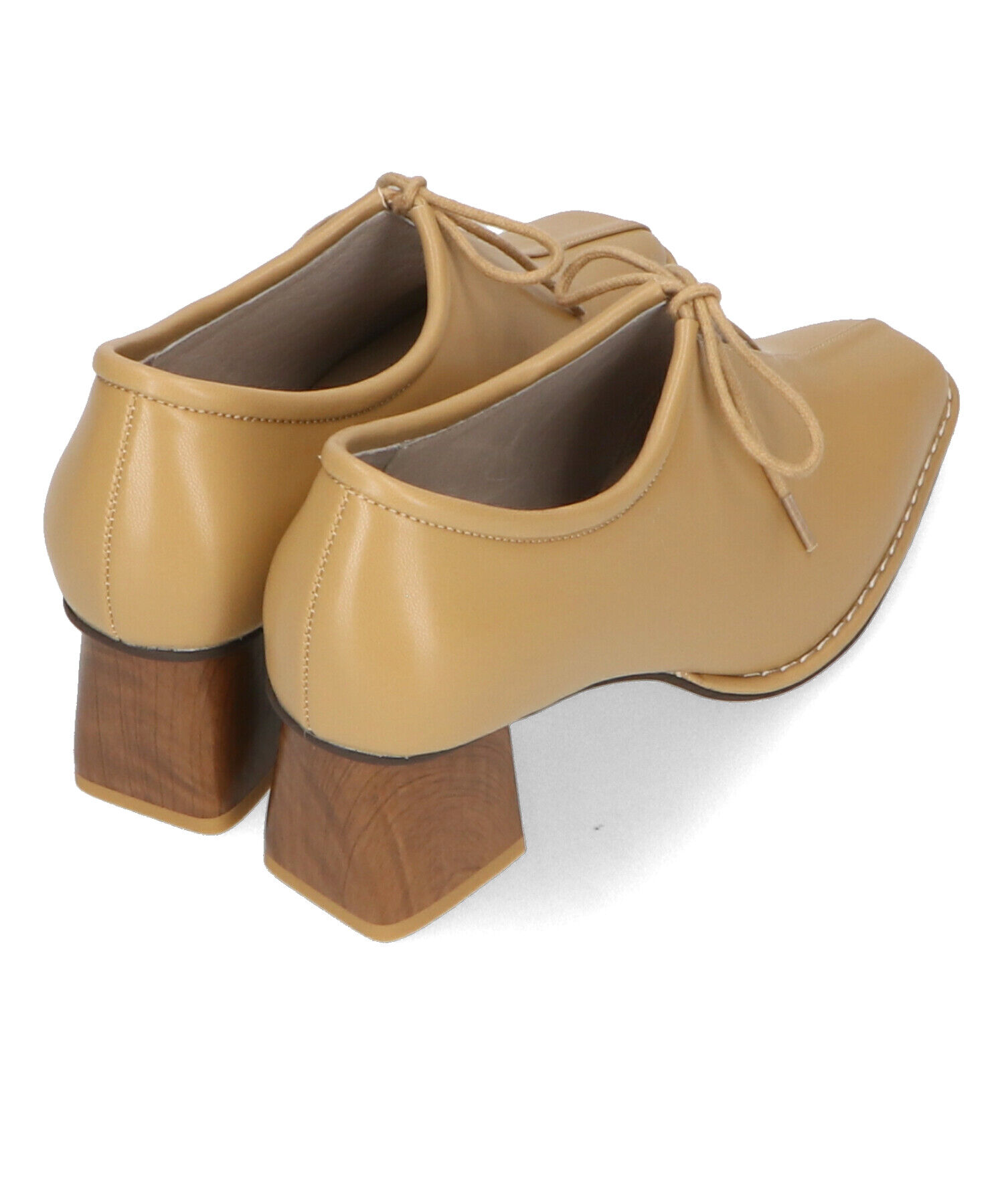 ORiental TRaffic「●2024秋冬新作●ウッドヒール甲深パンプス/41307」|パンプス|