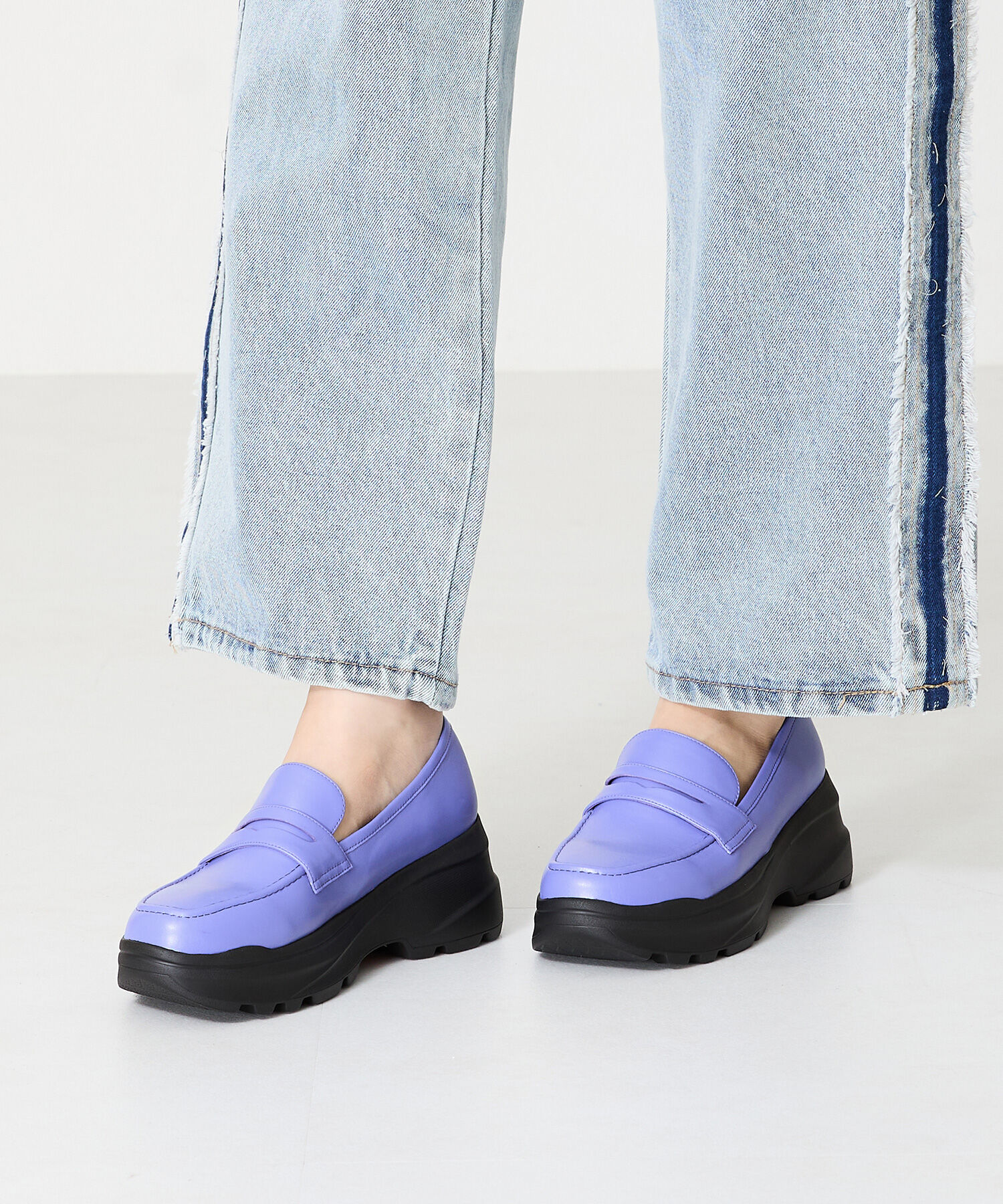 ORiental TRaffic「スニーカーソール ローファー /41316 厚底」|スニーカー|