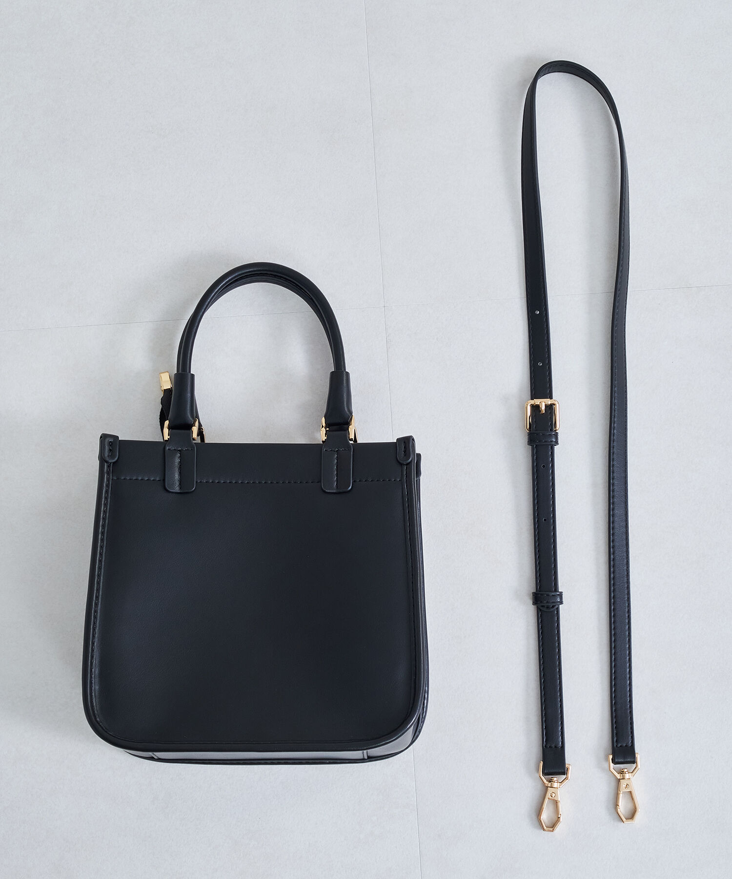 ORiental TRaffic「【BAG】ボックス型ハンドバッグ/BA-227」|ショルダー・メッセンジャー|