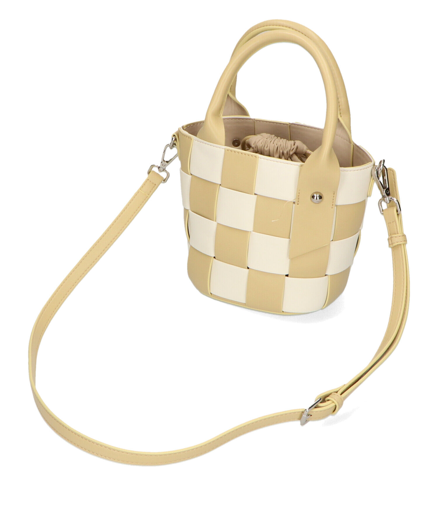 ORiental TRaffic「【BAG】編みデザインハンドバッグ/BA-229」|ショルダー・メッセンジャー|