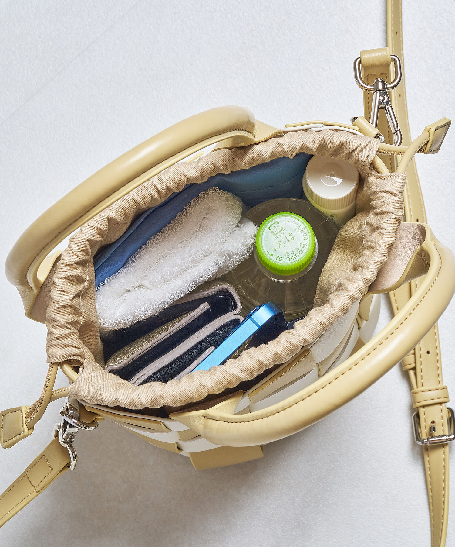 ORiental TRaffic「【BAG】編みデザインハンドバッグ/BA-229」|ショルダー・メッセンジャー|