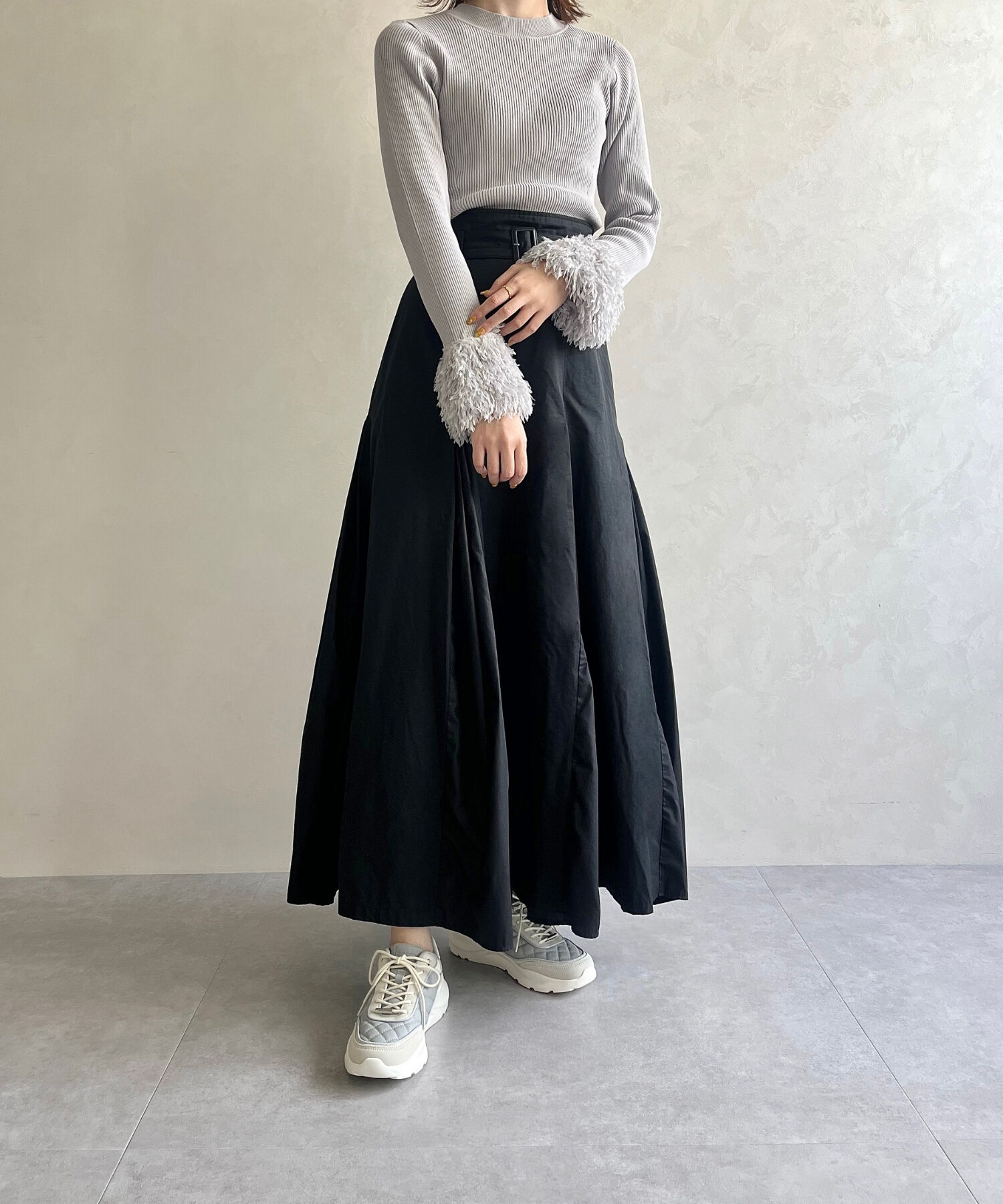 ORiental TRaffic「【トレンド】キルティングデザインスニーカー/OT3743」|スニーカー|