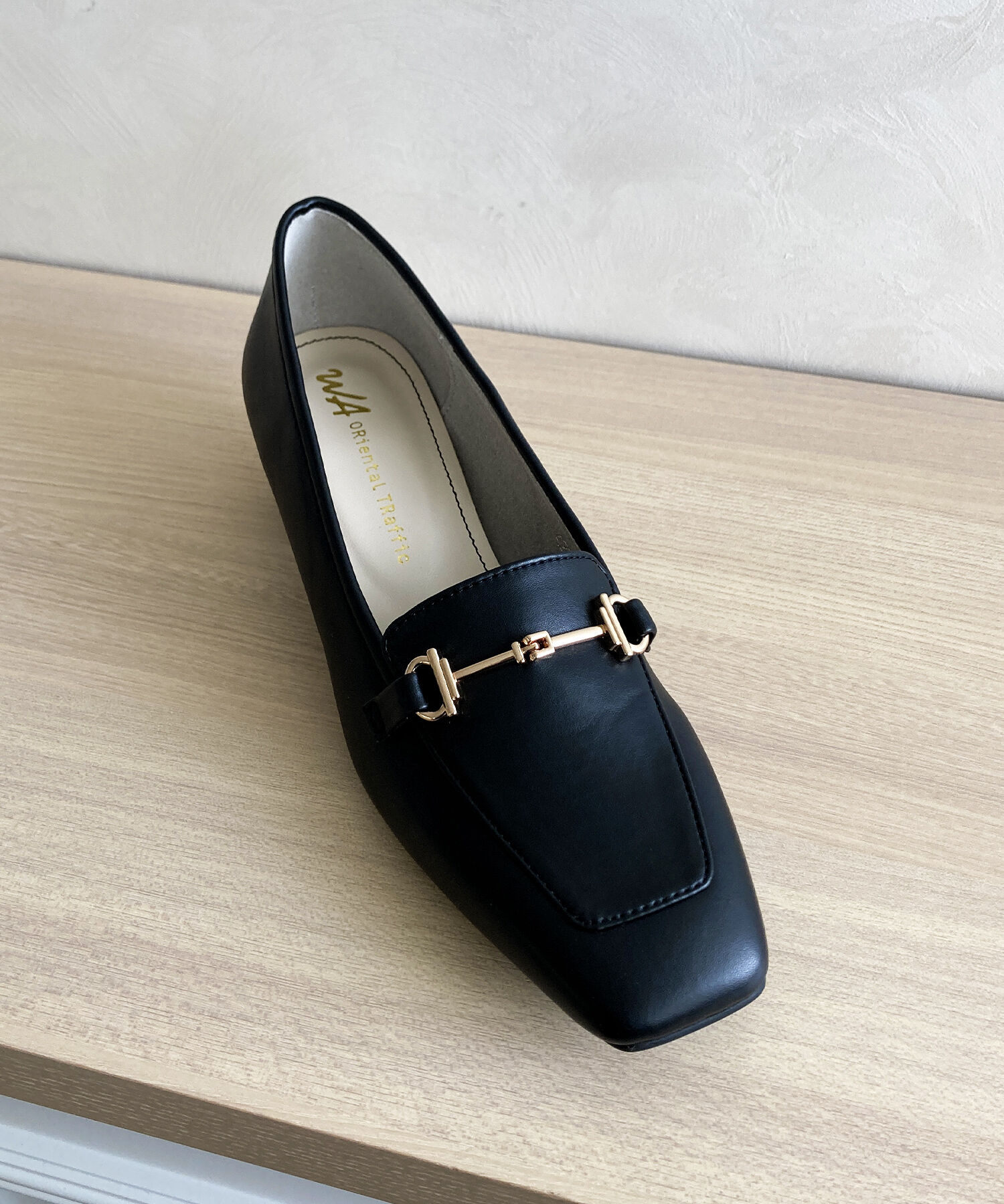 WA Oriental TRaffic「メタリックラインビットヒールローファー/42301」|パンプス|