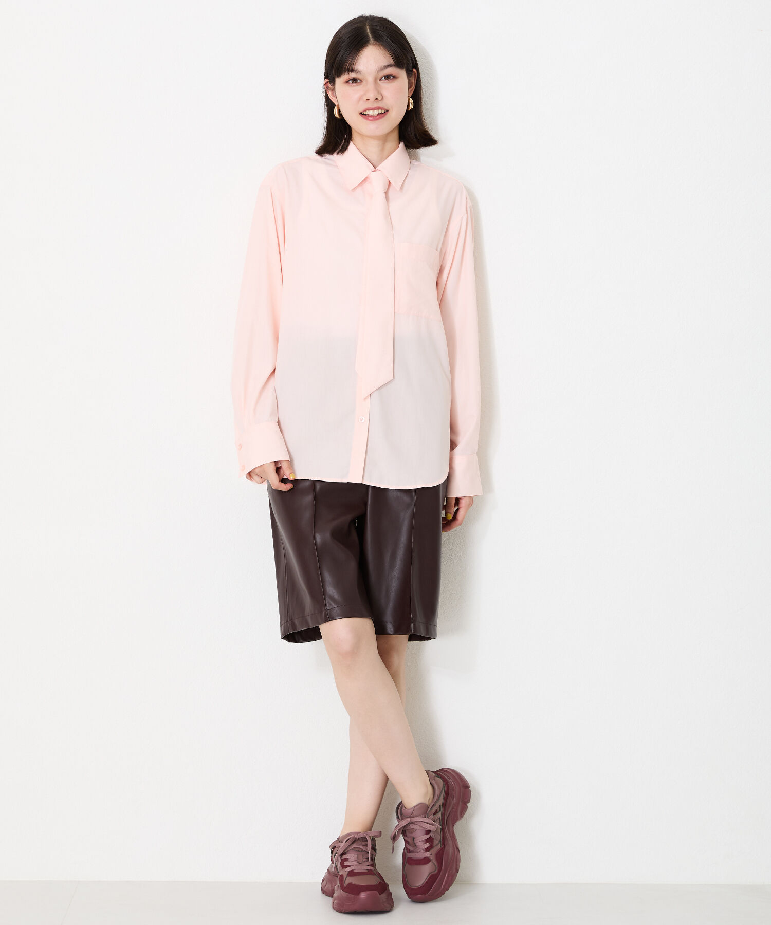 ORiental TRaffic「【アウトレット価格】ナイロンテープ厚底スニーカー/OT3745」|スニーカー|