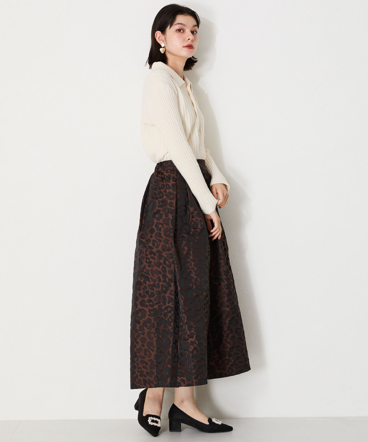 ORiental TRaffic「●2024秋冬新作●パールモチーフヒールオペラパンプス/41312」|パンプス|