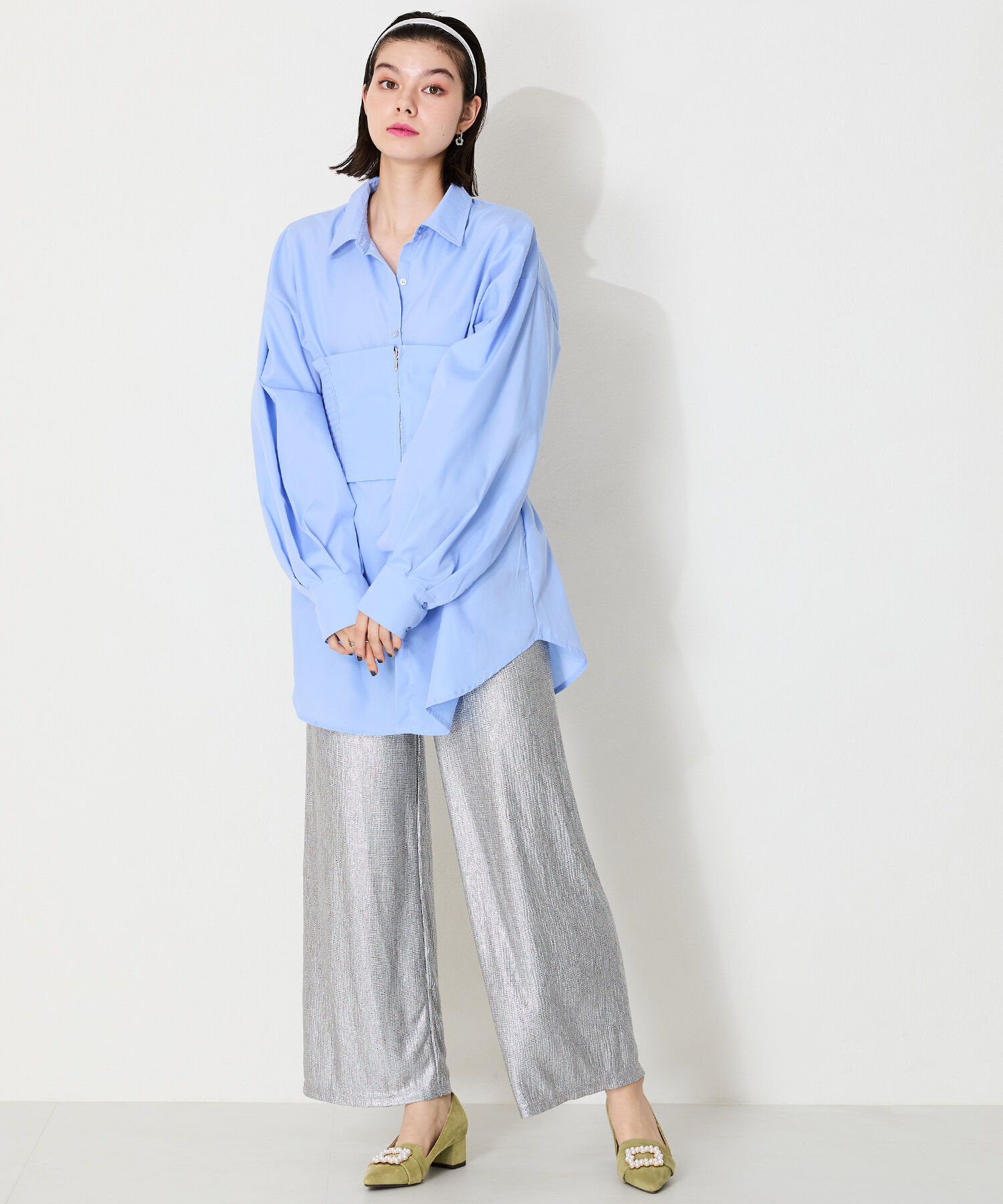 ORiental TRaffic「●2024秋冬新作●パールモチーフヒールオペラパンプス/41312」|パンプス|