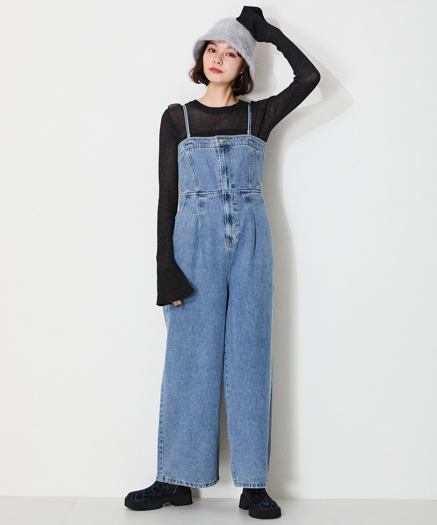 ORiental TRaffic「2024秋冬新作カラーステッチサイドゴアブーツ/41408」|ショートブーツ|