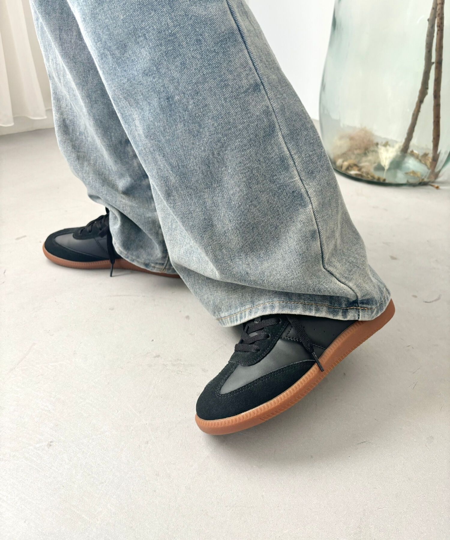 ORiental TRaffic「フラットソール レースアップ スニーカー /OT3744」|スニーカー|