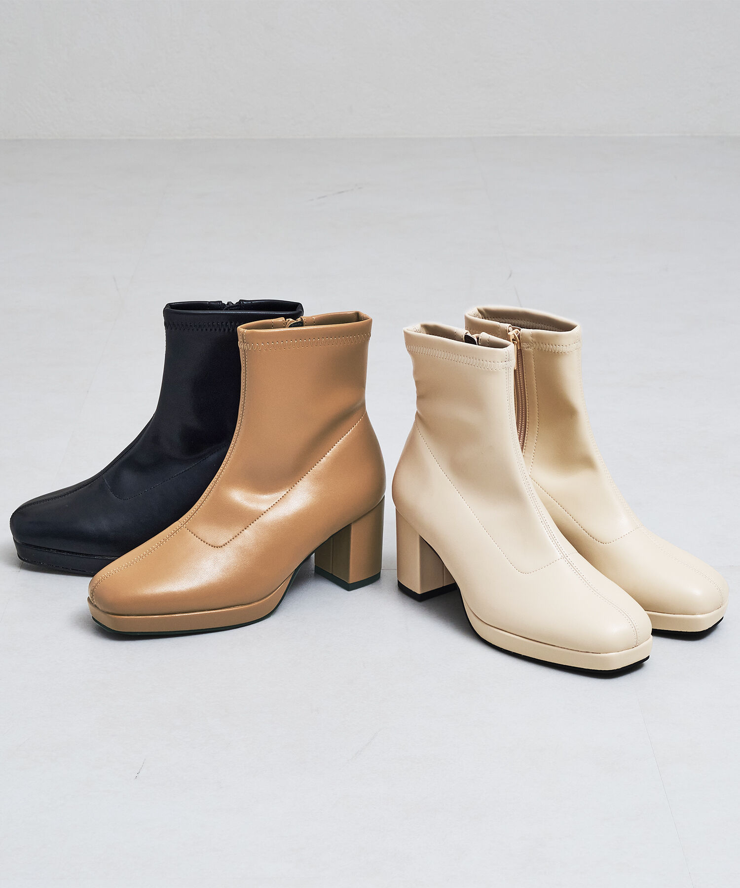 ORiental TRaffic「プラットフォームブーツ/31480」|ショートブーツ|