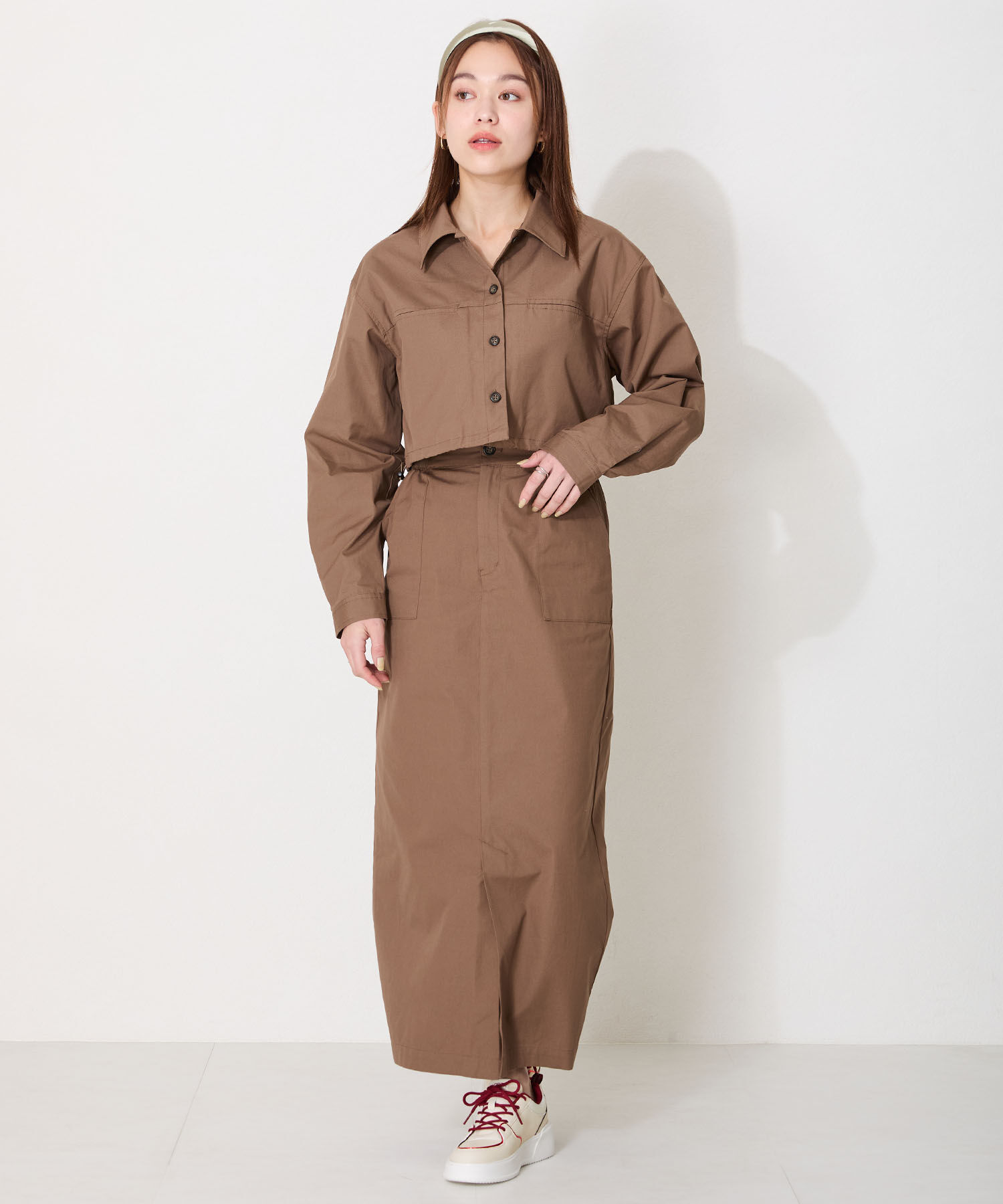 ORiental TRaffic「【新色追加】バイカラー ボリュームソール スニーカー /OT3750 厚底  クッション 軽量」|スニーカー|