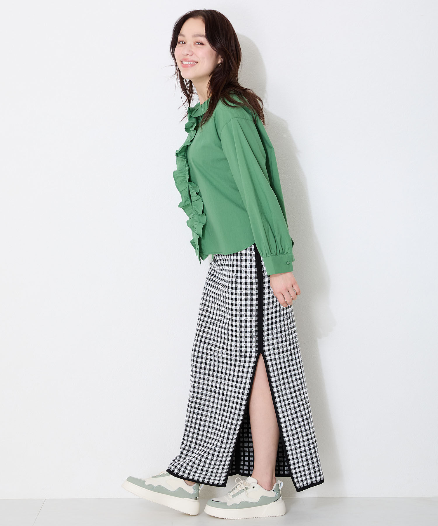 ORiental TRaffic「配色コートソールスニーカー/OT3756 スニーカー トレンド 人気 売れてる」|スニーカー|