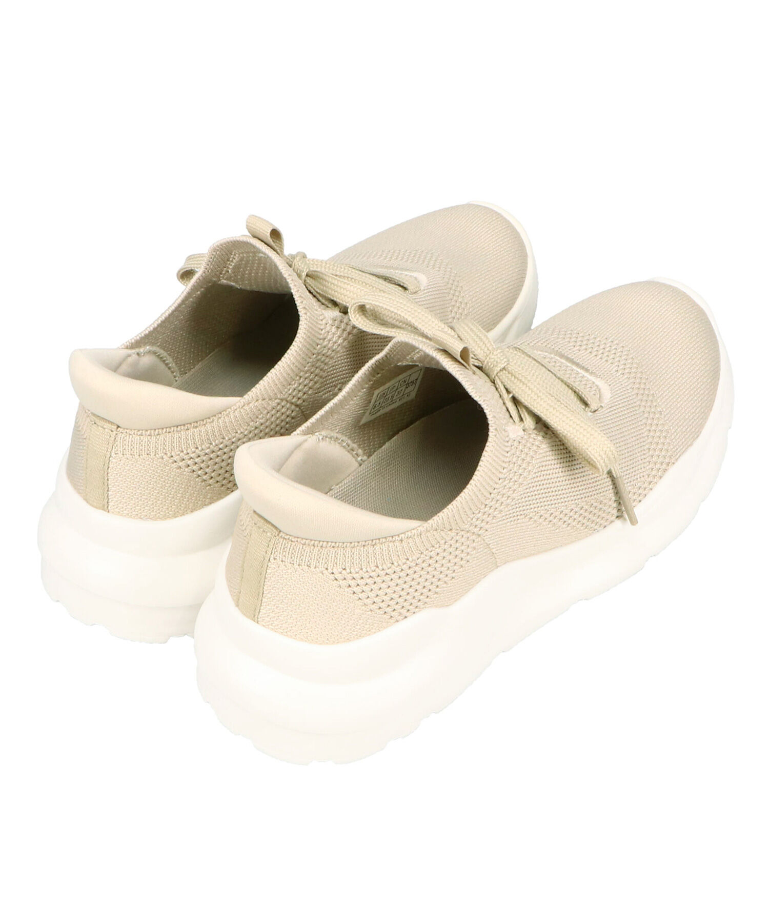 ORiental TRaffic「●再入荷● 【瞬間フィット】 ニットスニーカー /OT3757 軽量 歩きやすい 楽ちん ハンズフリー」|スニーカー|