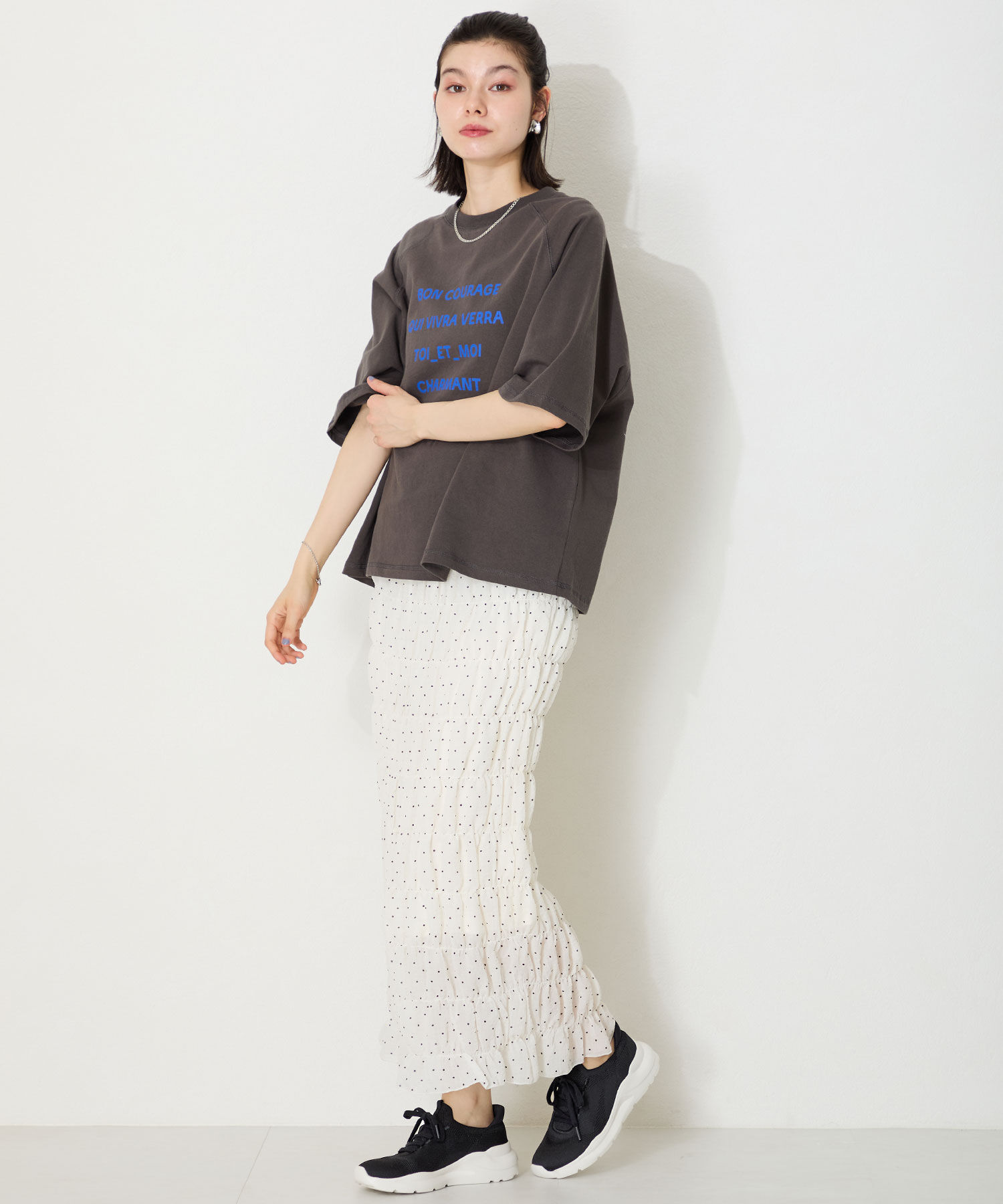 ORiental TRaffic「●再入荷● 【瞬間フィット】 ニットスニーカー /OT3757 軽量 歩きやすい 楽ちん ハンズフリー」|スニーカー|