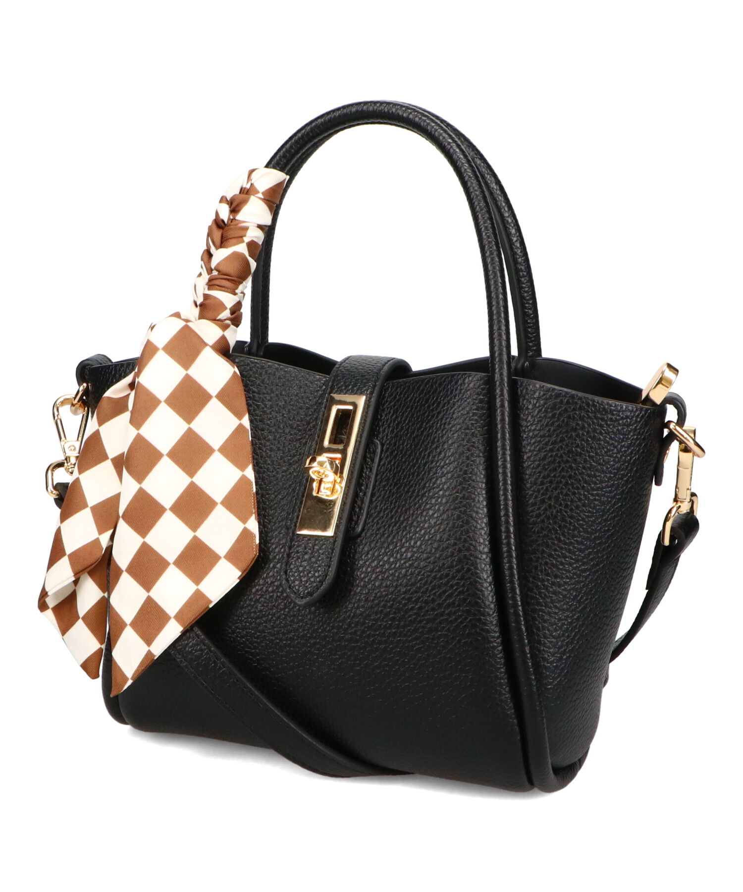 ORiental TRaffic「【新作】●2025春夏新作●スカーフ付き2wayハンドバッグ/BA-252 ハンドバッグ」|ハンドバッグ|