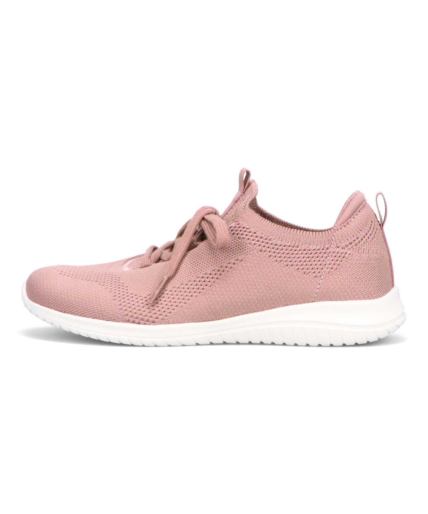 ORiental TRaffic「●2025春夏新作●レースアップ ニット スニーカー /OT3765  トレンド　人気  軽い ワンタッチ」|スニーカー|