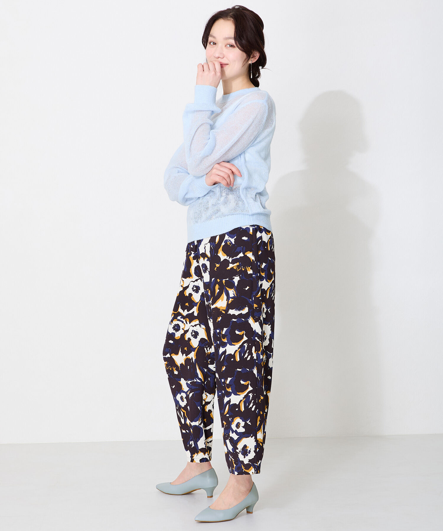 ORiental TRaffic「【跳べるパンプス/シリーズ累計１５０万足突破】ポインテッドトゥ4cmヒール/R-3217 パンプス クッション」|パンプス|