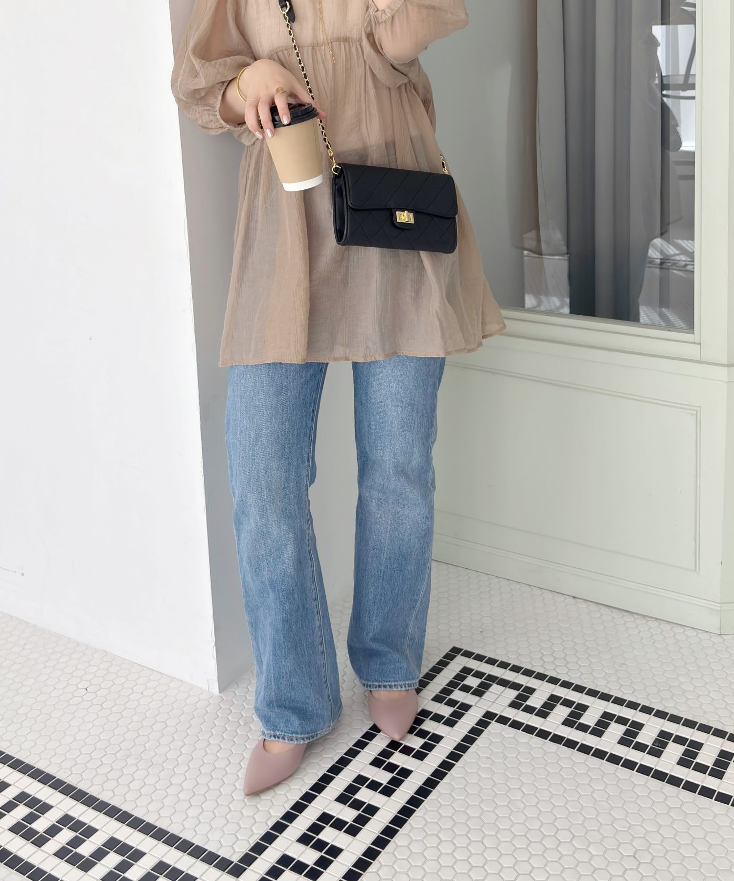 ORiental TRaffic「【跳べるパンプス/シリーズ累計１５０万足突破】ポインテッドトゥ4cmヒール/R-3217 パンプス クッション」|パンプス|