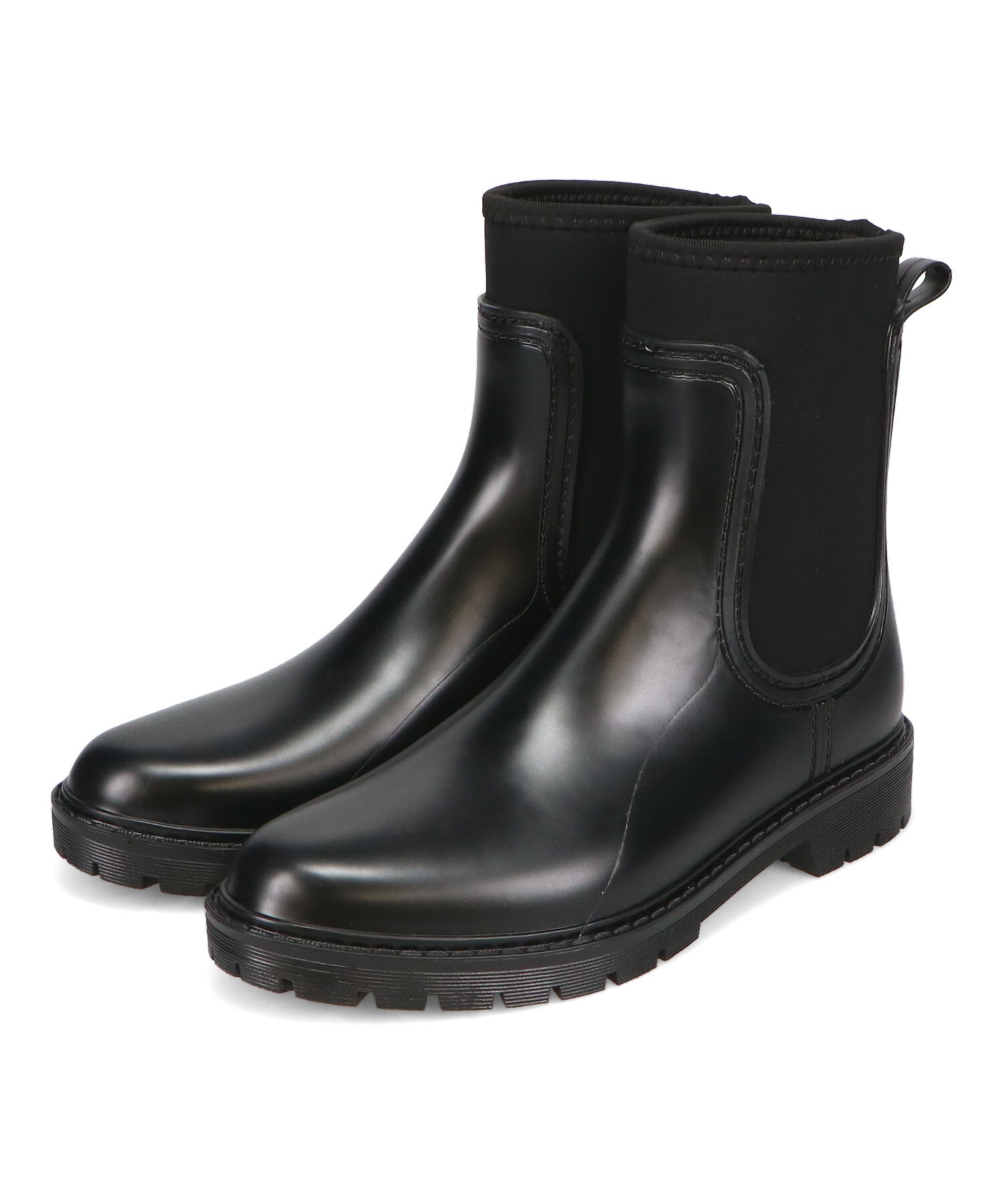 ORiental TRaffic「【防水】●2025春夏新作●サイドネオプレーンレインブーツ/R-0019 レインブーツ 人気 トレンド 売れてる」|ショートブーツ|