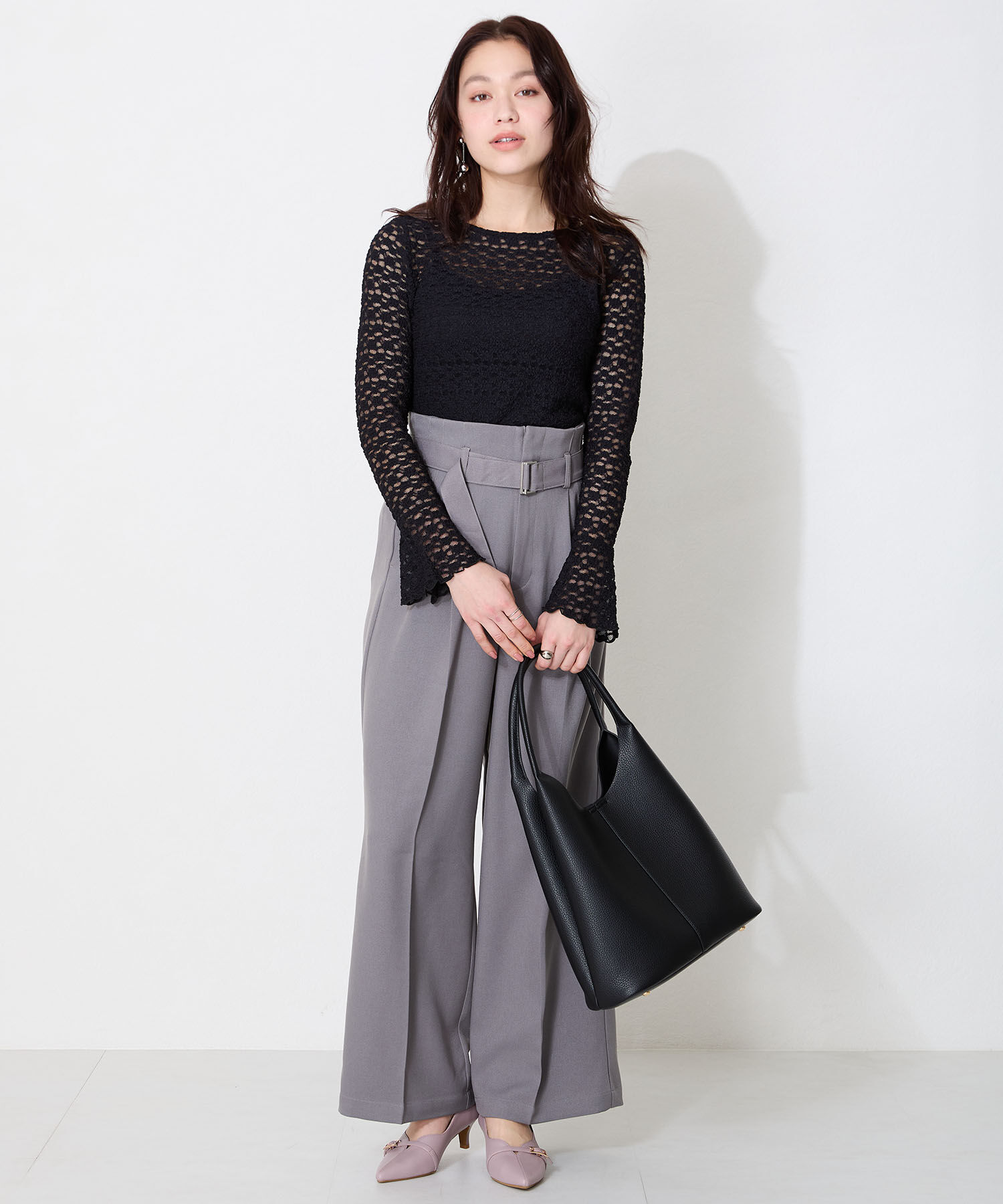 ORiental TRaffic「ショルダーホーボー バッグ /BA-257 ショルダーバッグ オフィスバッグ 大容量バッグ」|ショルダー・メッセンジャー|