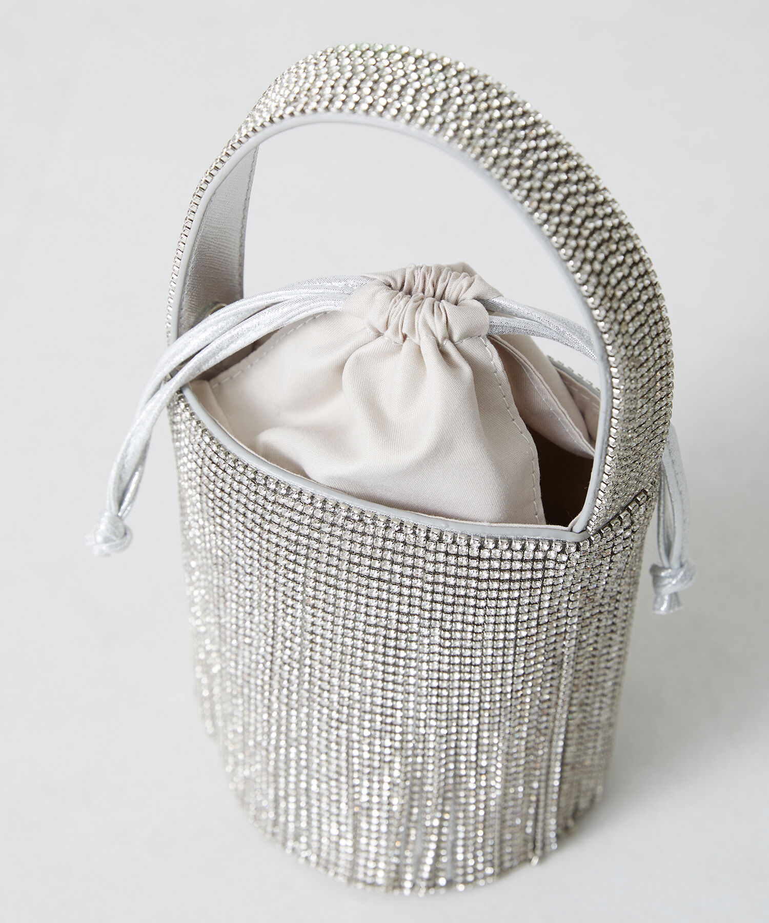 ORiental TRaffic「ラインストーンフリンジバッグ/MOB015」|ハンドバッグ|