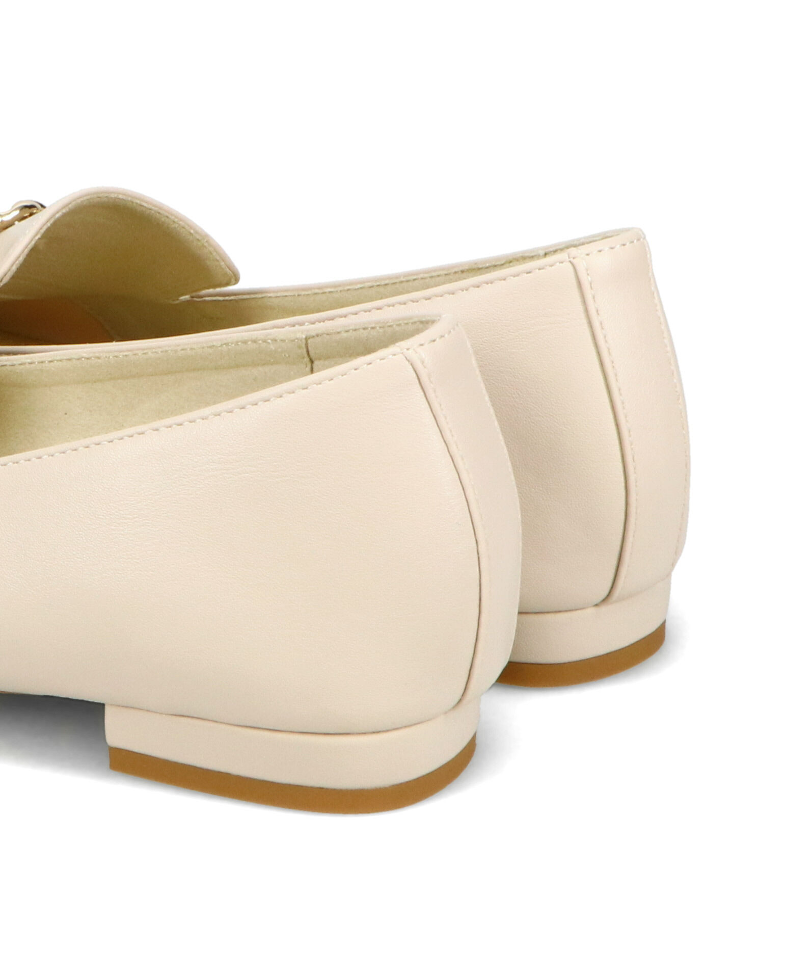 WA Oriental TRaffic「ねじりチェーンモチーフ ローファー /52116 フラット オフィス 通勤靴 柔らかい」|パンプス|