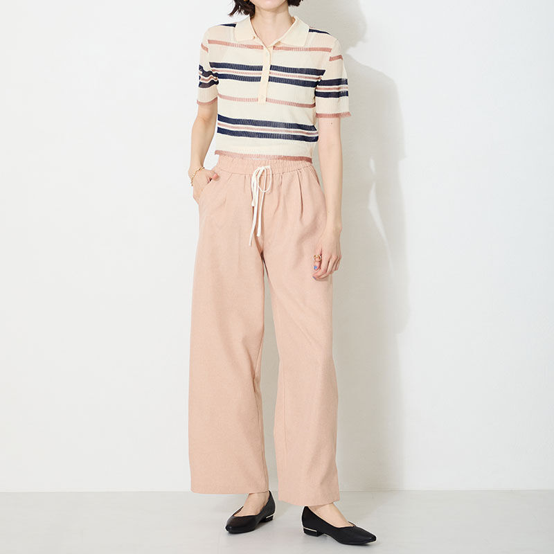 ORiental TRaffic「アシンメトリーデザイン フラット パンプス /55102 通勤靴 すっきりシルエット」|パンプス|