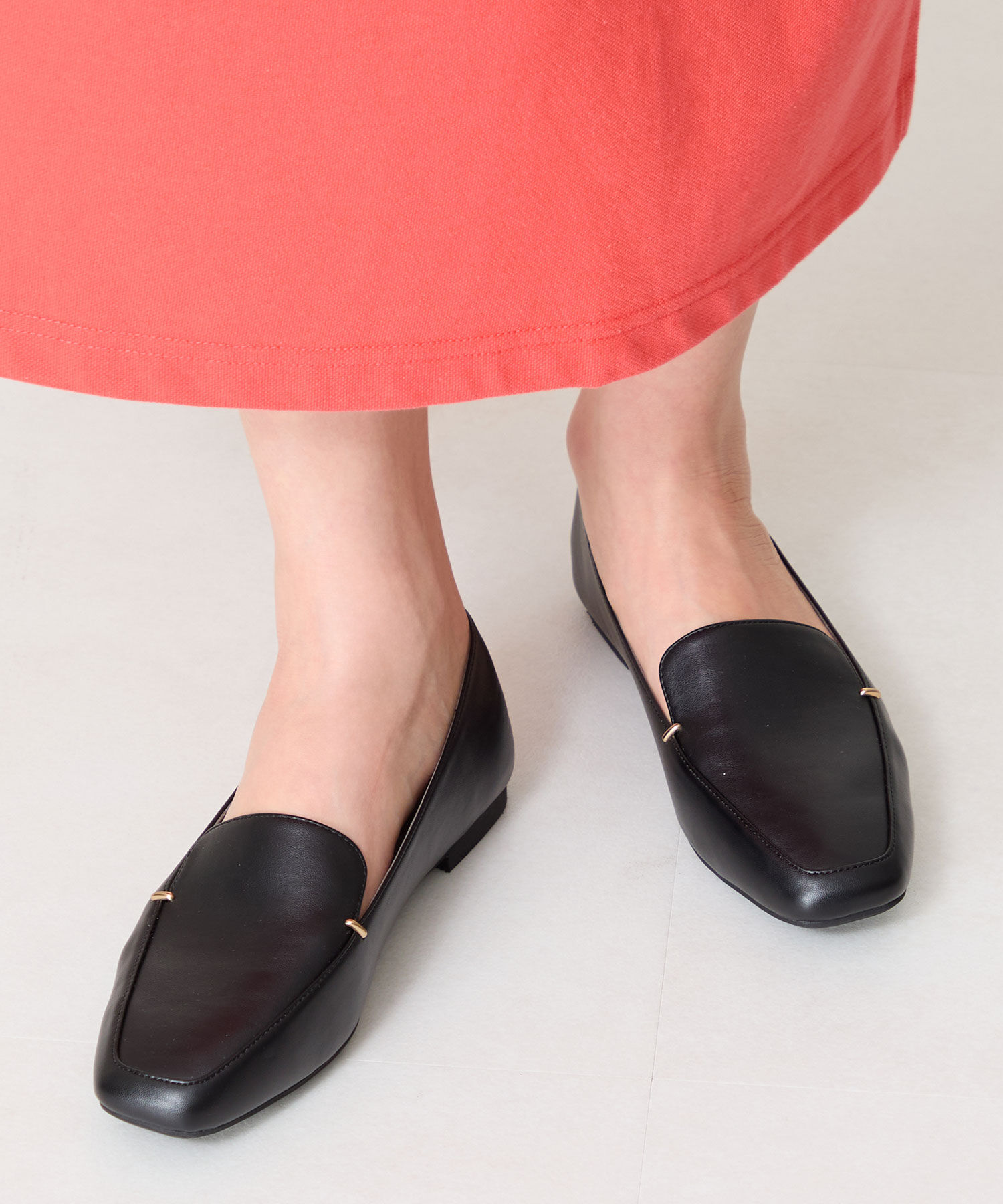 WA Oriental TRaffic「【WEB限定】メタルアクセント オペラシューズ /R-4011 パンプス フラット オペラパンプス 」|パンプス|