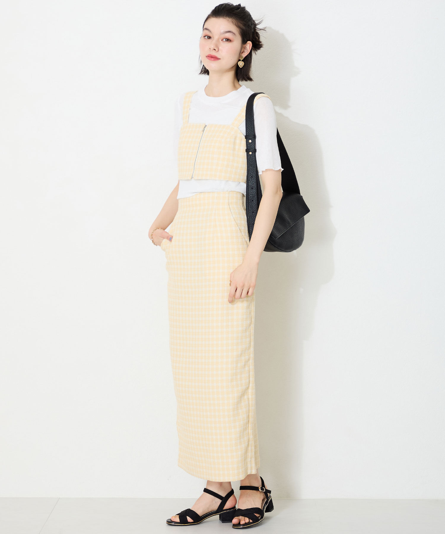 ORiental TRaffic「【WEB限定】●2025春夏新作●クロスストラップメタリックラインサンダル/55201 サンダル トレンド 人気」|サンダル|