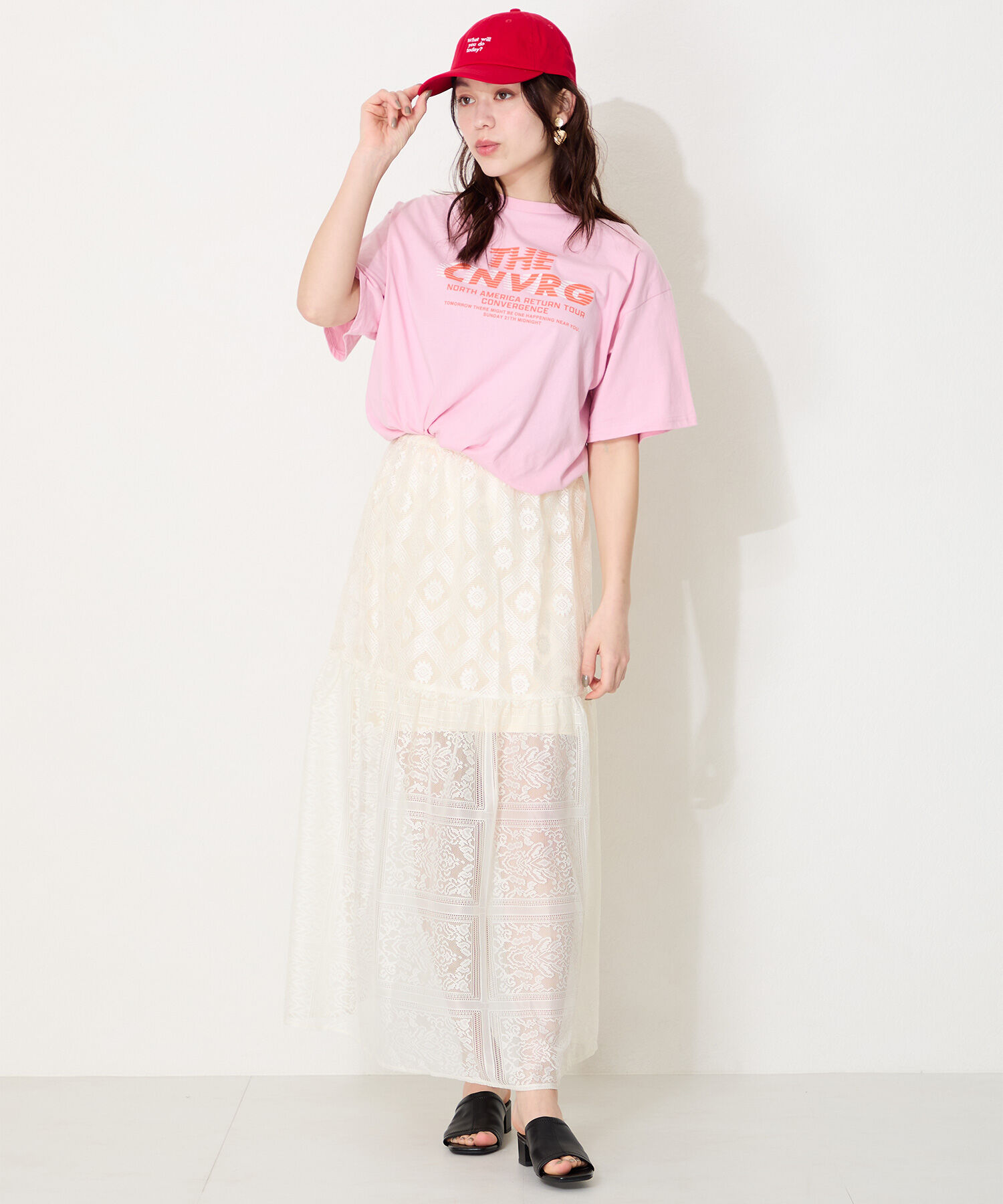 ORiental TRaffic「【WEB限定】ストレッチ ミュールサンダル /55205 万能 シンプル 柔らかい」|サンダル|