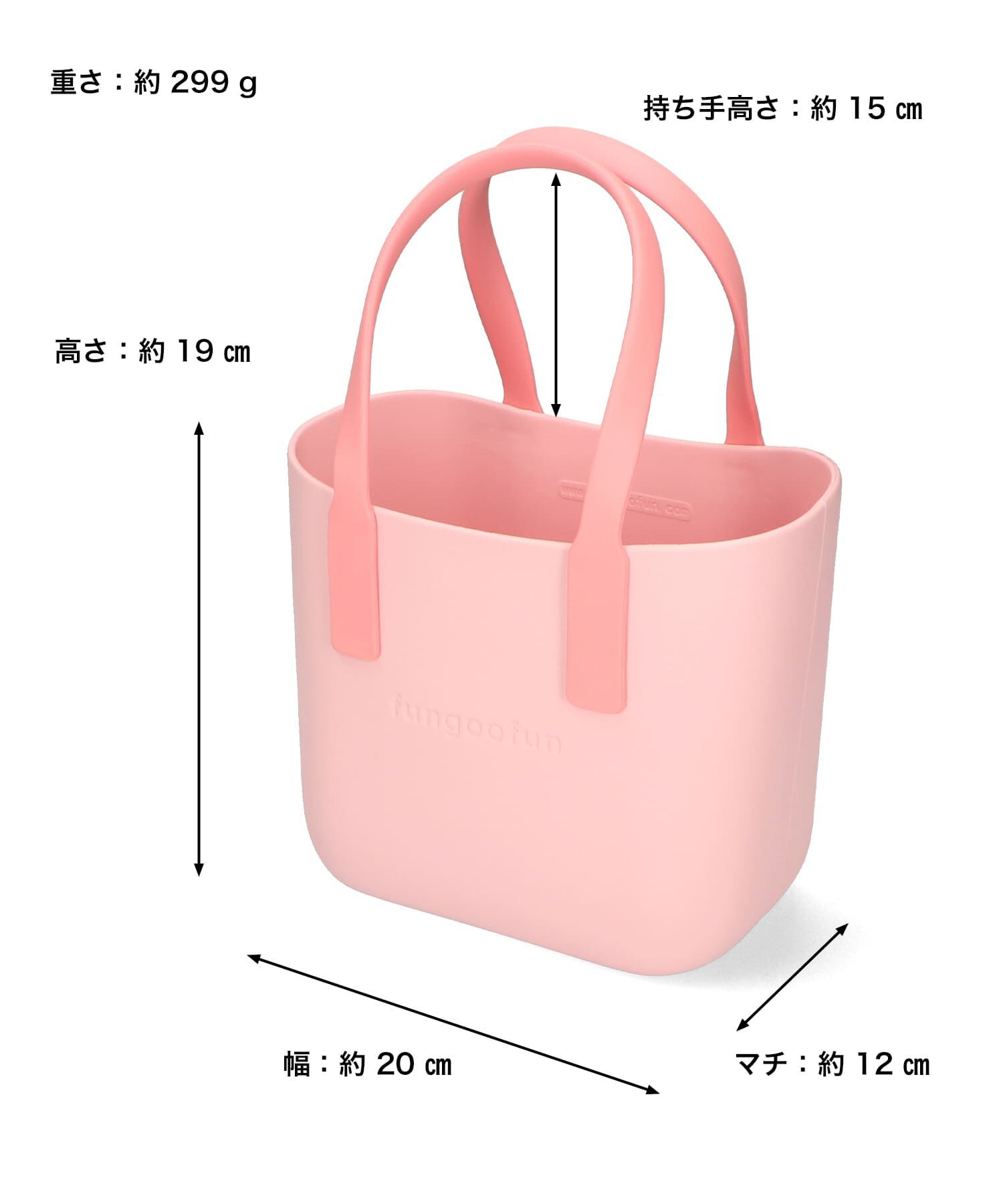 fungoofun「【WEB限定】EVAスクエアトートバッグ/G-0022 ハンドバッグ 軽い 軽量」|ハンドバッグ|