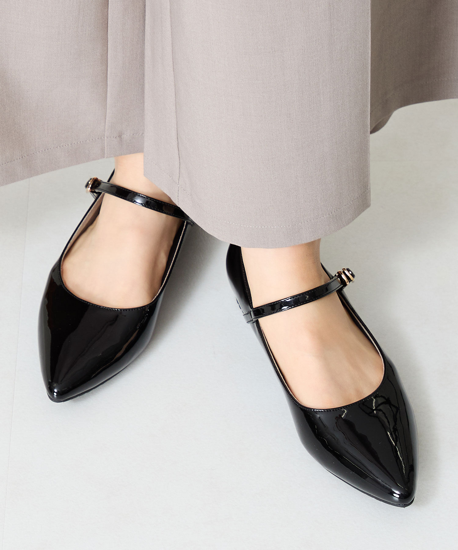 ORiental TRaffic「【防水】メリージェーンレインパンプス/R-1024 レイン 晴雨兼用 トレンド」|パンプス|