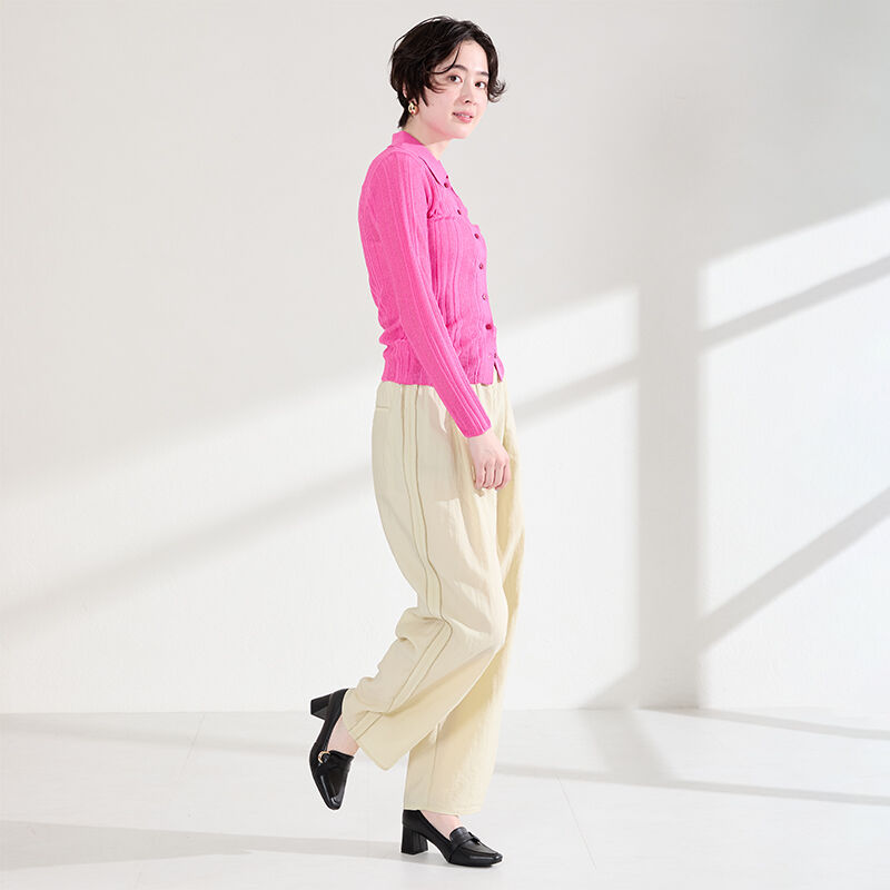 ORiental TRaffic「●2026春夏新作●サイドベルトヒールローファー/61110 ローファー ヒール 」|ローファー|