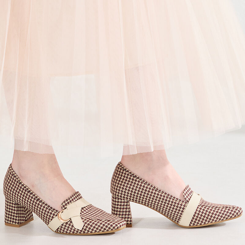 ORiental TRaffic「●2026春夏新作●サイドベルトヒールローファー/61110 ローファー ヒール 」|ローファー|