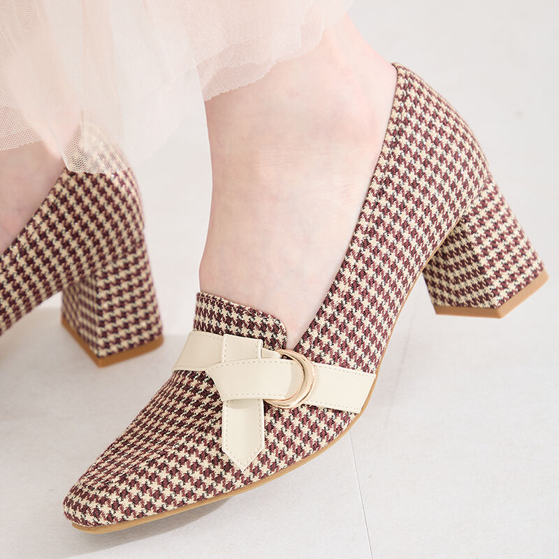 ORiental TRaffic「●2026春夏新作●サイドベルトヒールローファー/61110 ローファー ヒール 」|ローファー|