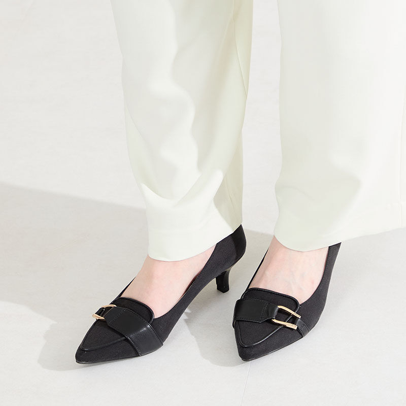 WA Oriental TRaffic「●2026春夏新作●サイドバックルポインテッドトゥパンプス/62104」|パンプス|