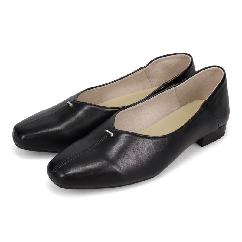 ORiental TRaffic「●2026春夏新作●ゴールドパーツVカットバブーシュ/61112」|パンプス|