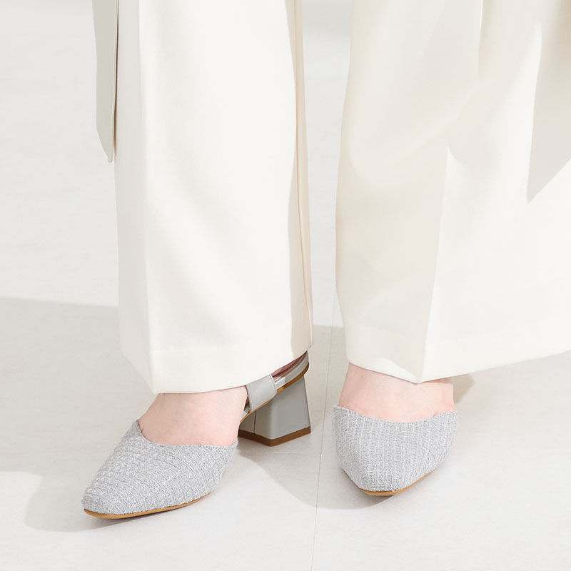 ORiental TRaffic「●2026春夏新作●ラウンドバックルセパレートパンプス/61122」|パンプス|