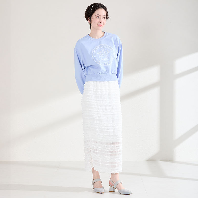 ORiental TRaffic「●2026春夏新作●ラウンドバックルセパレートパンプス/61122」|パンプス|