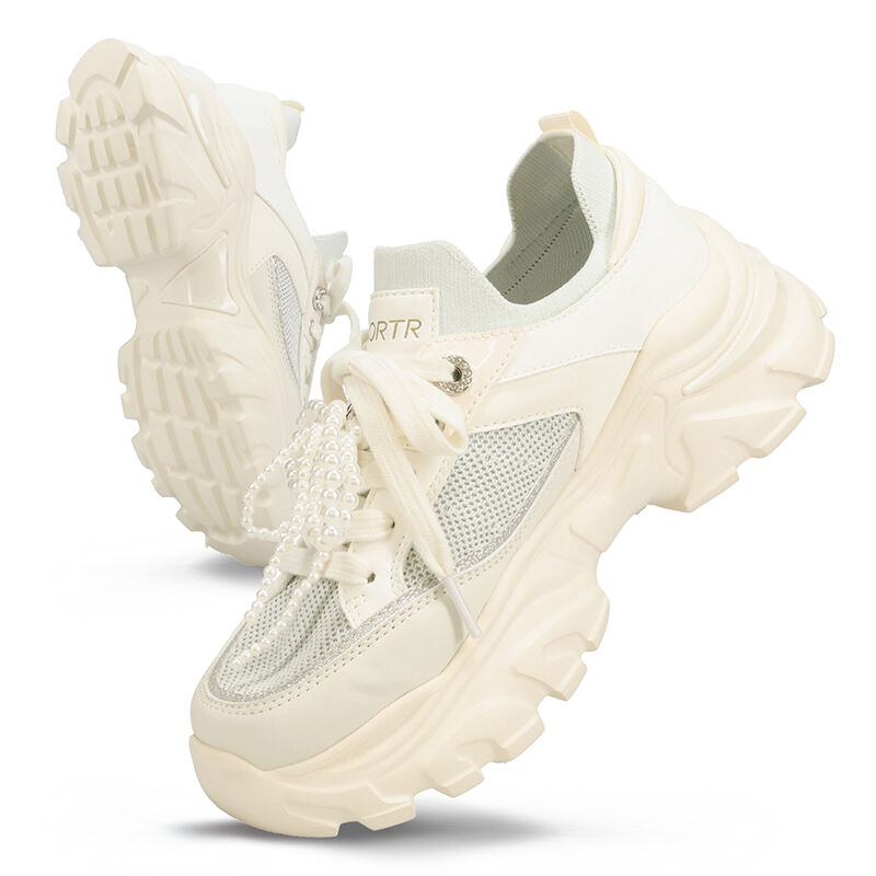 ORiental TRaffic「●2026春夏新作●2wayリボンモチーフニットスニーカー/OT3797」|スニーカー|