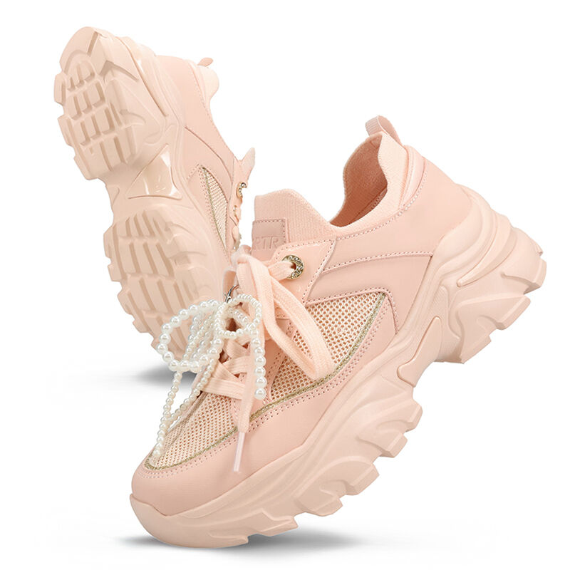 ORiental TRaffic「●2026春夏新作●2wayリボンモチーフニットスニーカー/OT3797」|スニーカー|