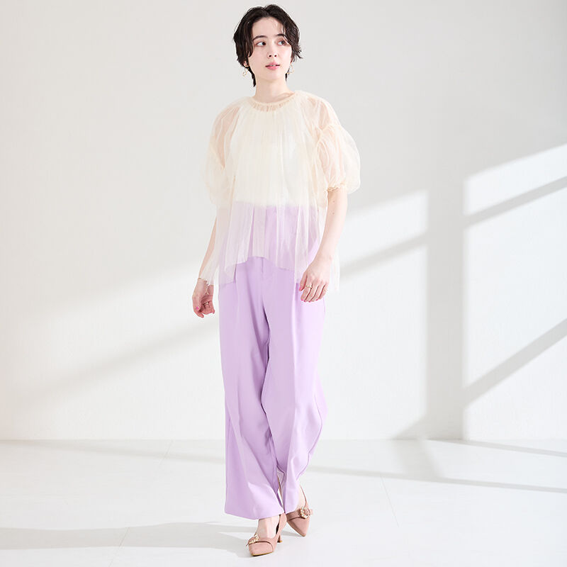 ORiental TRaffic「●2026春夏新作●ビジューバックルヒールパンプス/61104」|パンプス|