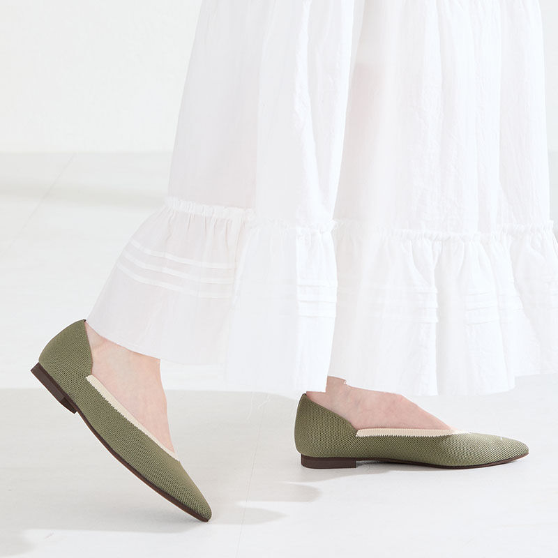 WA Oriental TRaffic「●2026春夏新作●配色ニットパンプス/62107」|パンプス|